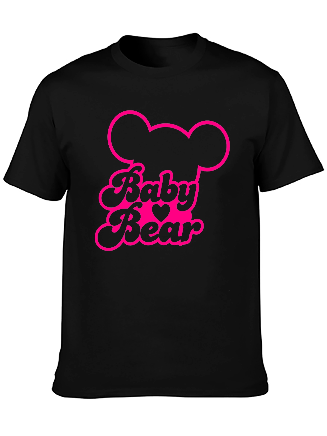 Baby Bear Graphic Tee - Pink Print