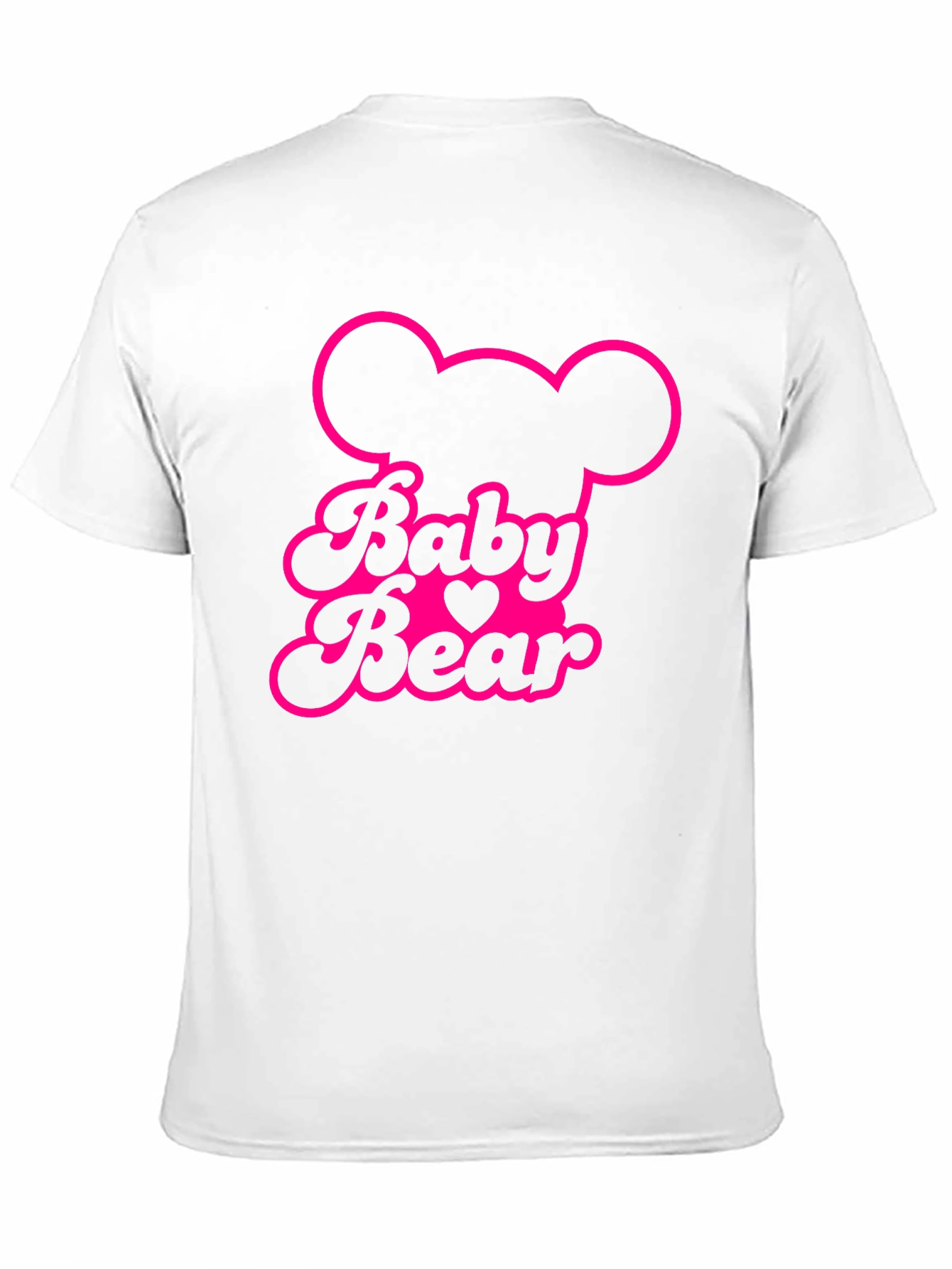 Baby Bear Graphic Tee - Pink Print