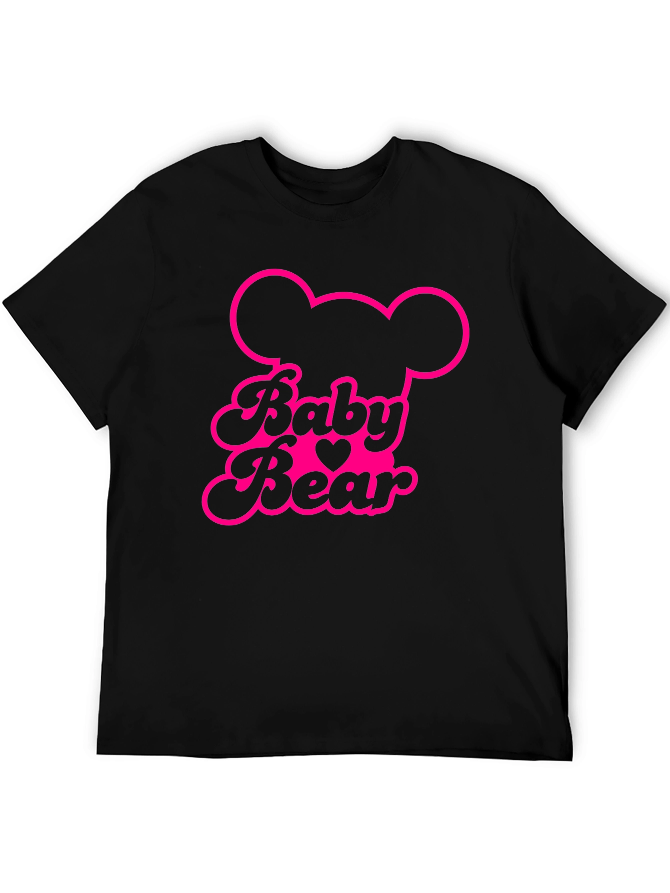 Baby Bear Graphic Tee - Pink Print