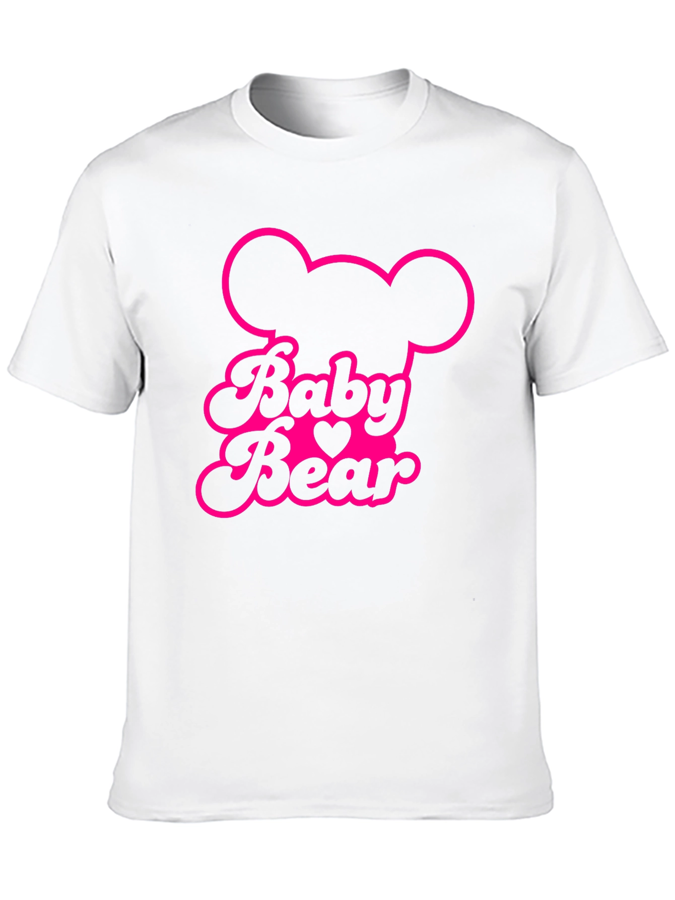 Baby Bear Graphic Tee - Pink Print