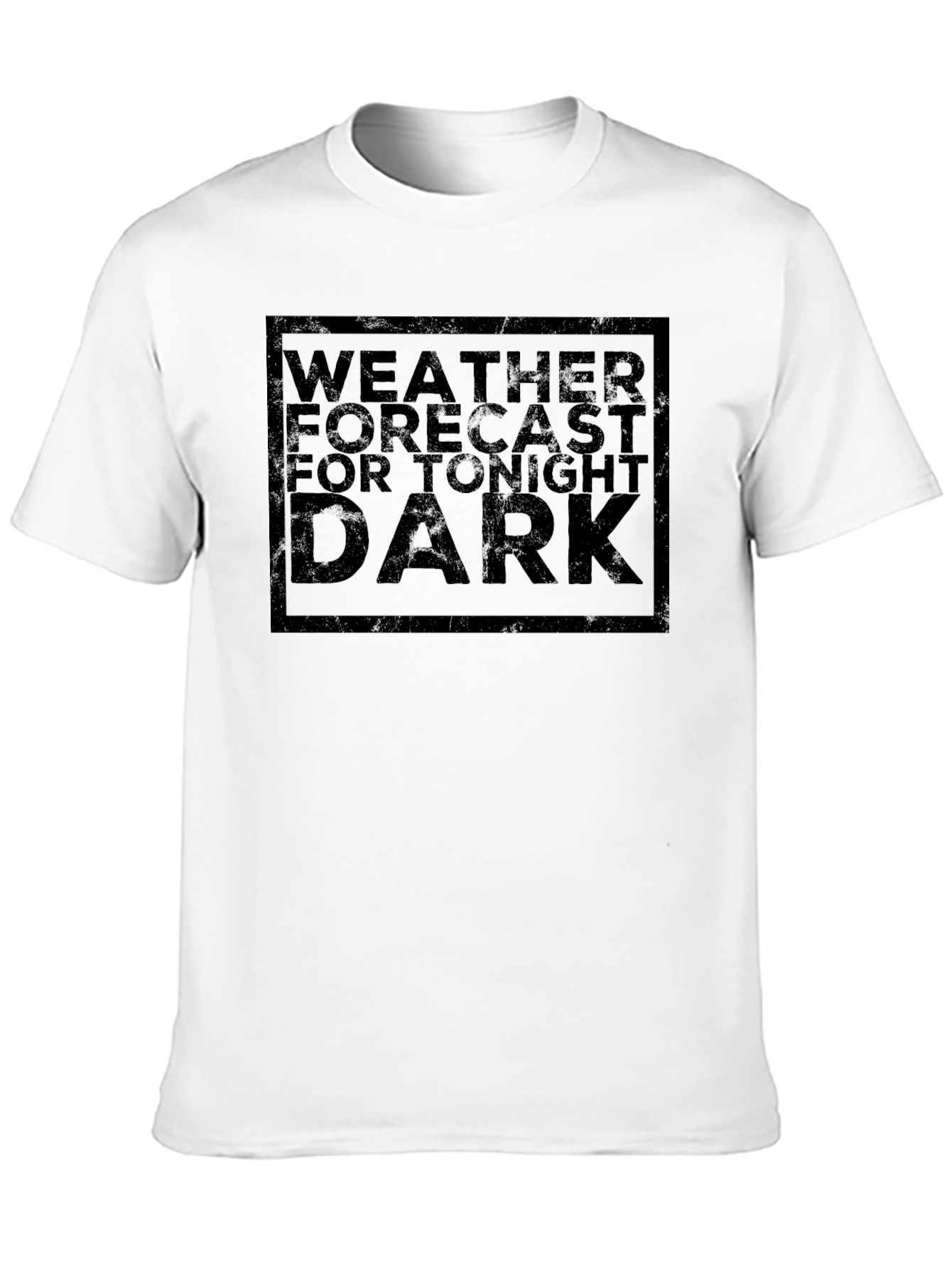 Dark Weather Forecast Graphic T-Shirt