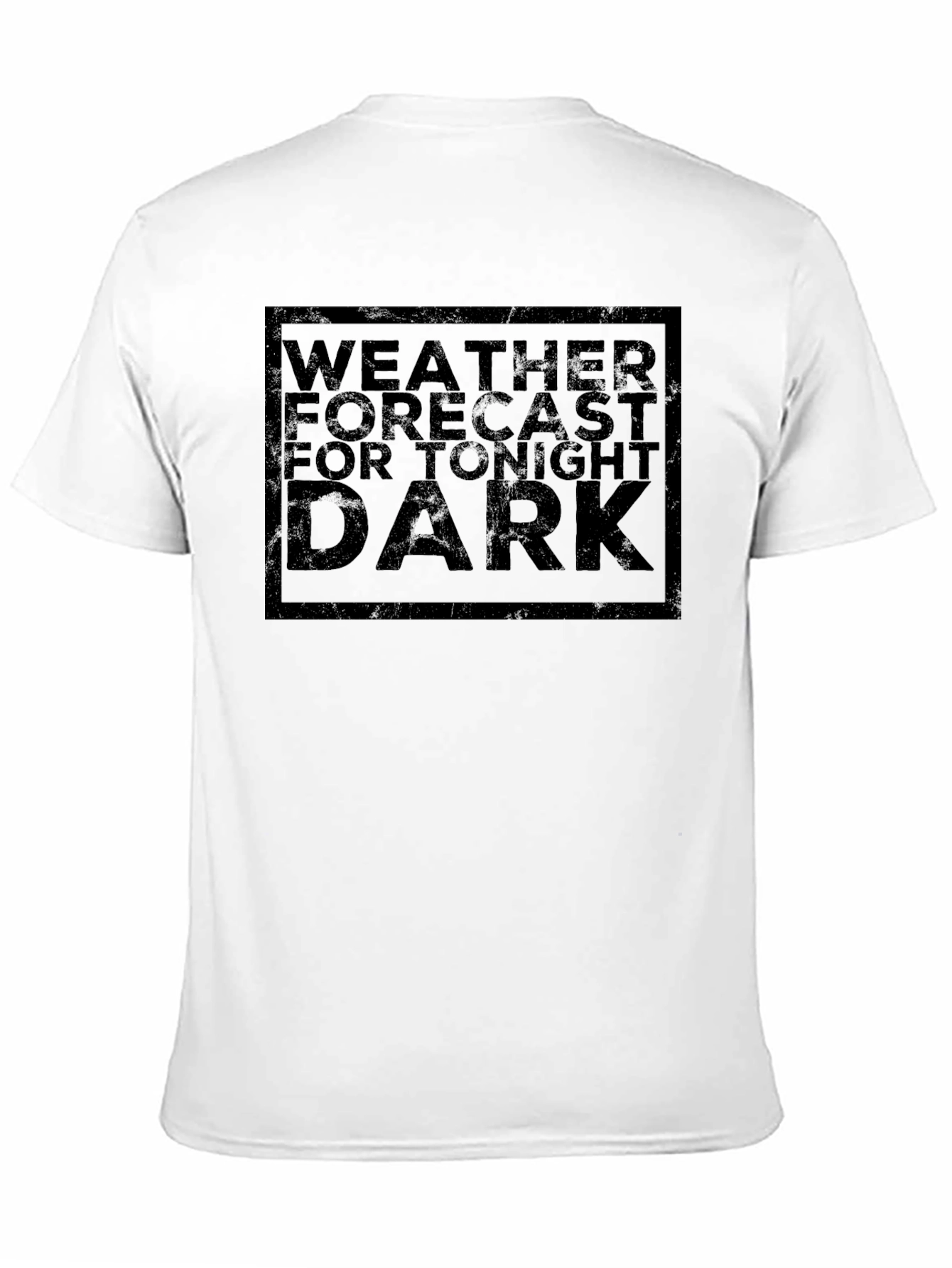 Dark Weather Forecast Graphic T-Shirt