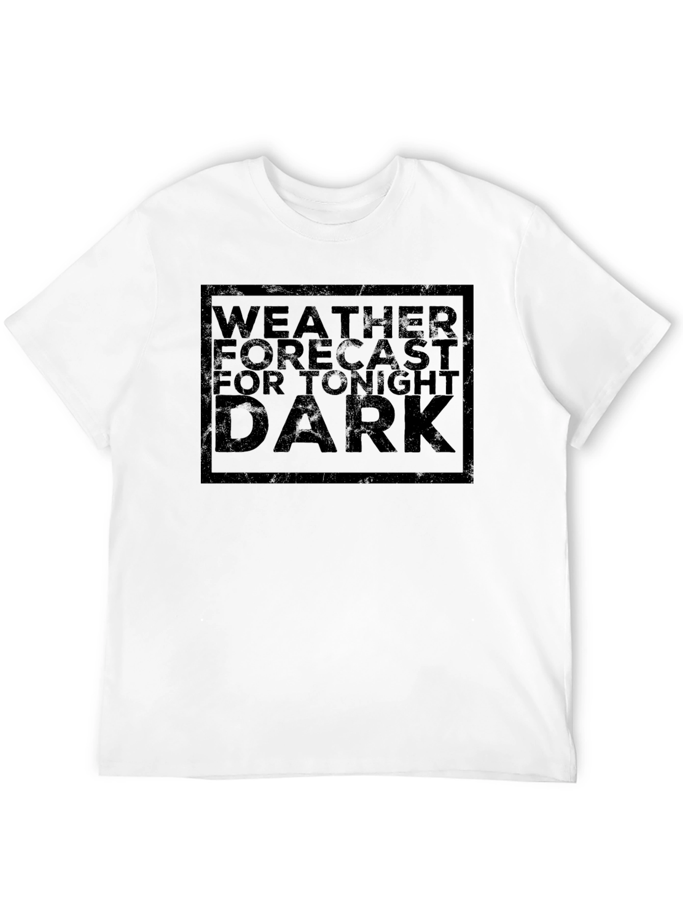 Dark Weather Forecast Graphic T-Shirt