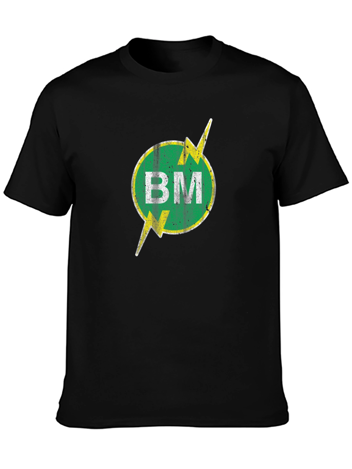 BM Bolt Tee - Retro Black T-Shirt