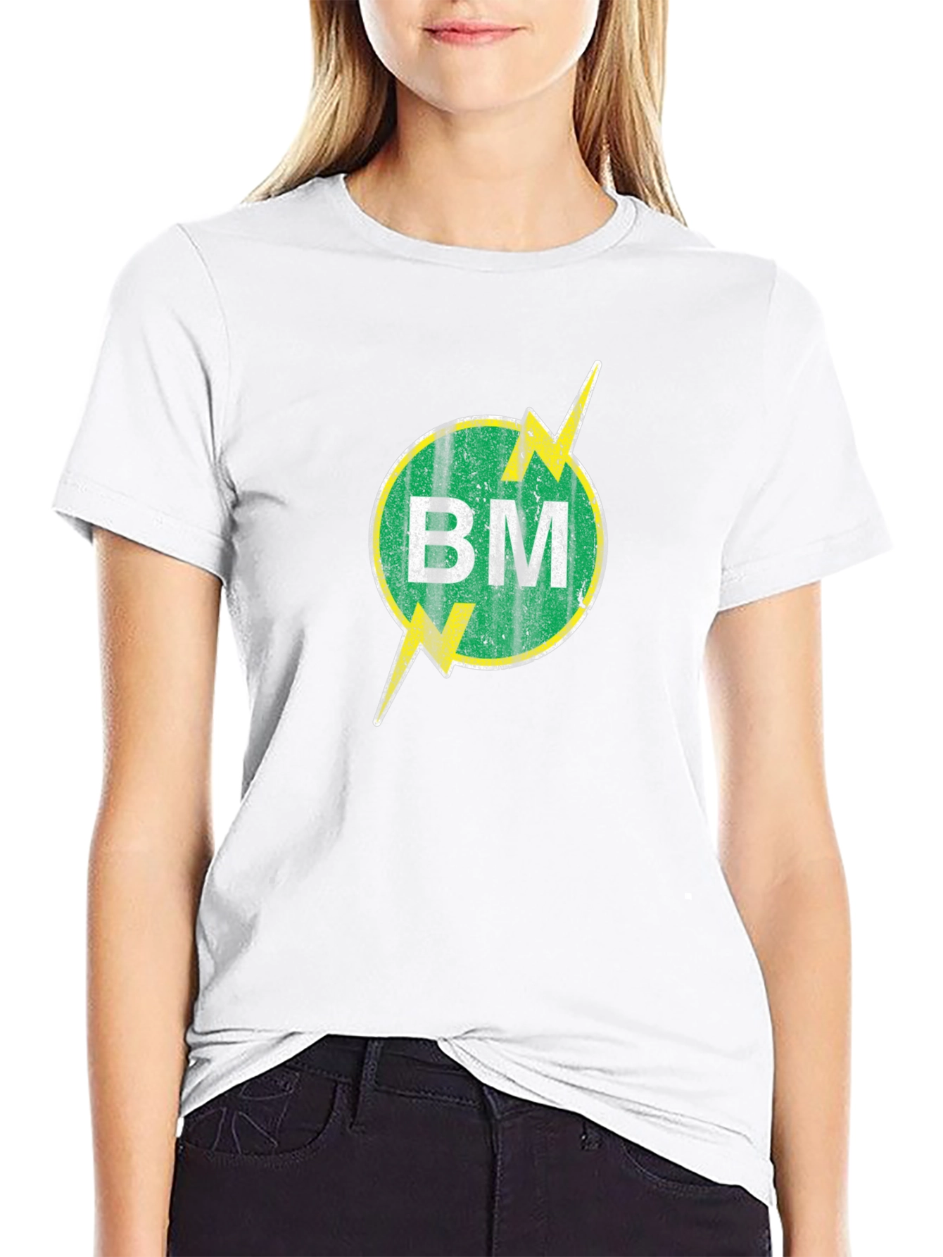 BM Bolt Tee - Retro Black T-Shirt