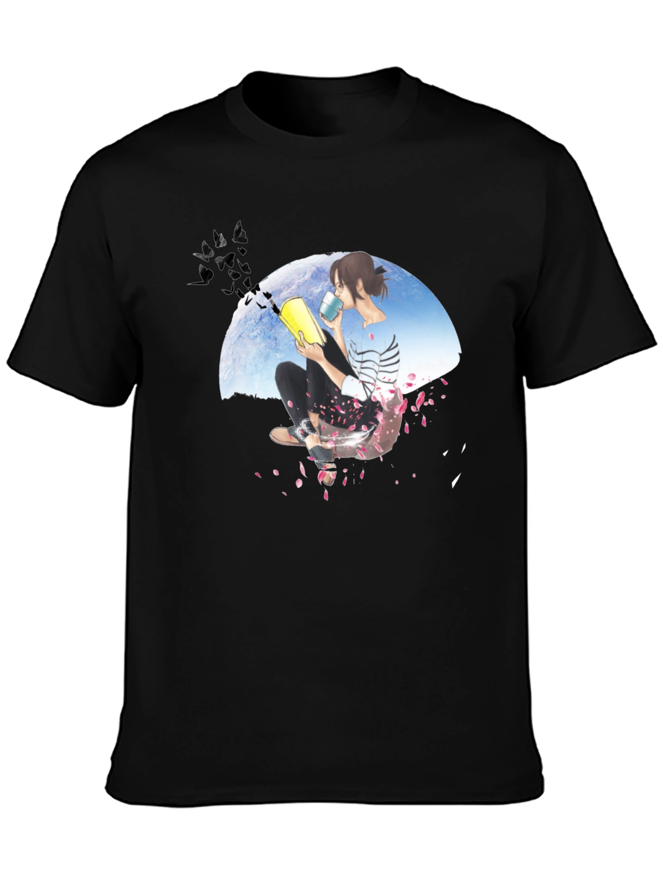 Relaxed Reader T-Shirt - Stylish Comfort