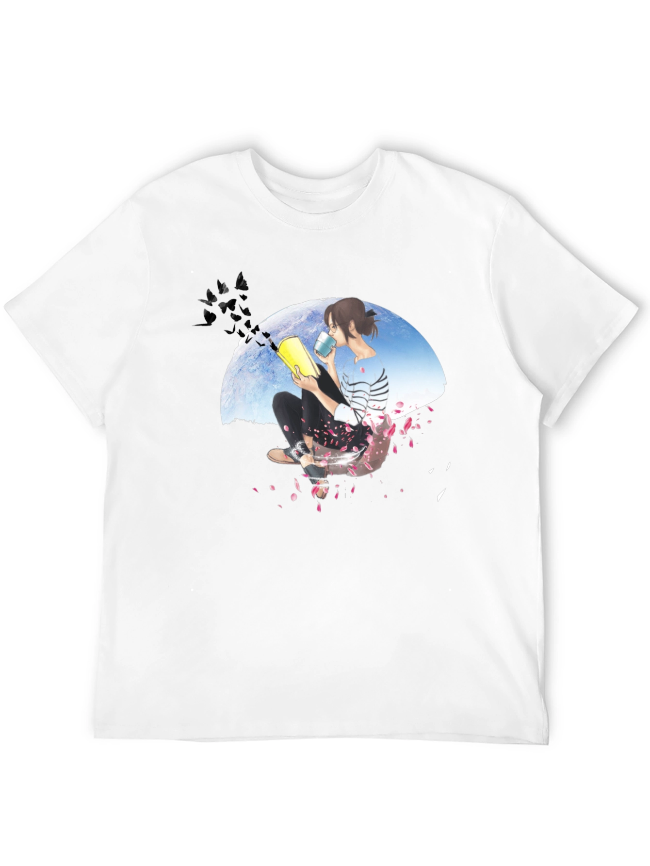 Relaxed Reader T-Shirt - Stylish Comfort