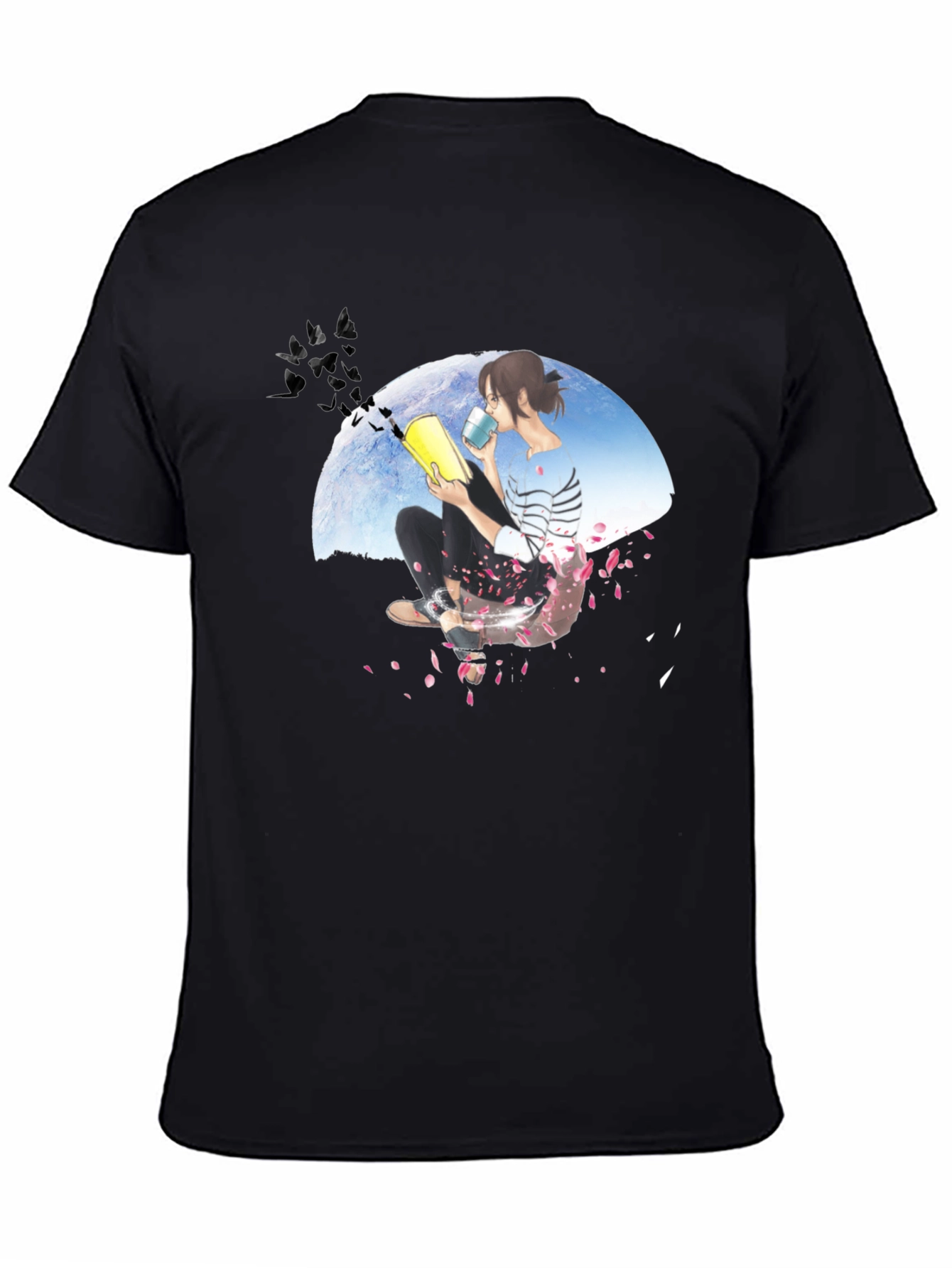 Relaxed Reader T-Shirt - Stylish Comfort