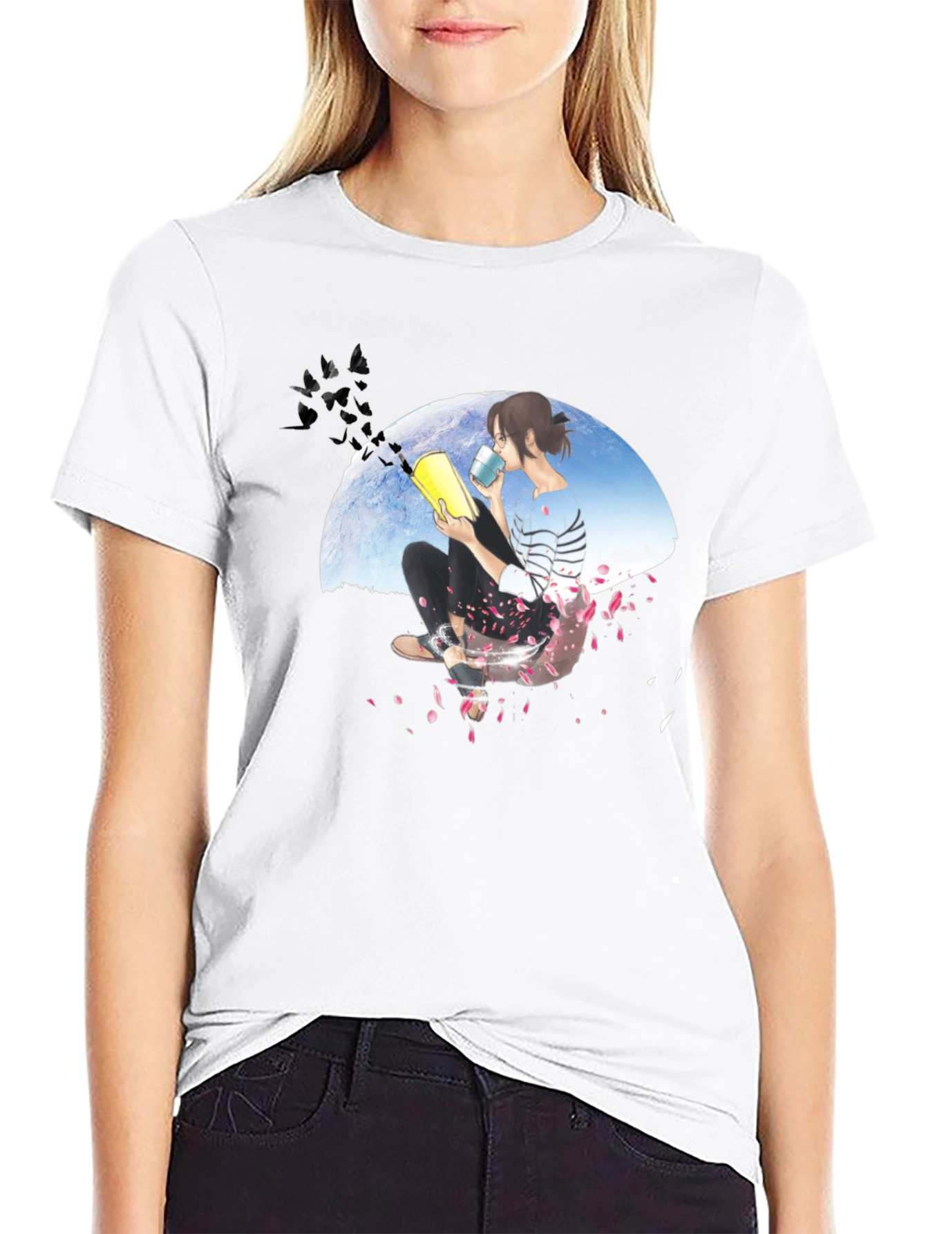 Relaxed Reader T-Shirt - Stylish Comfort