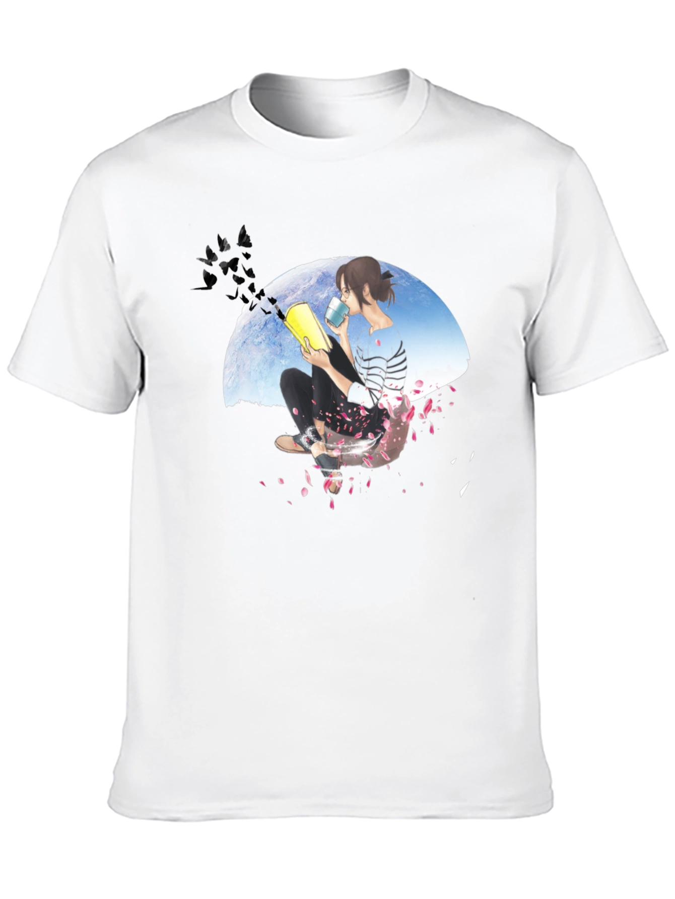 Relaxed Reader T-Shirt - Stylish Comfort