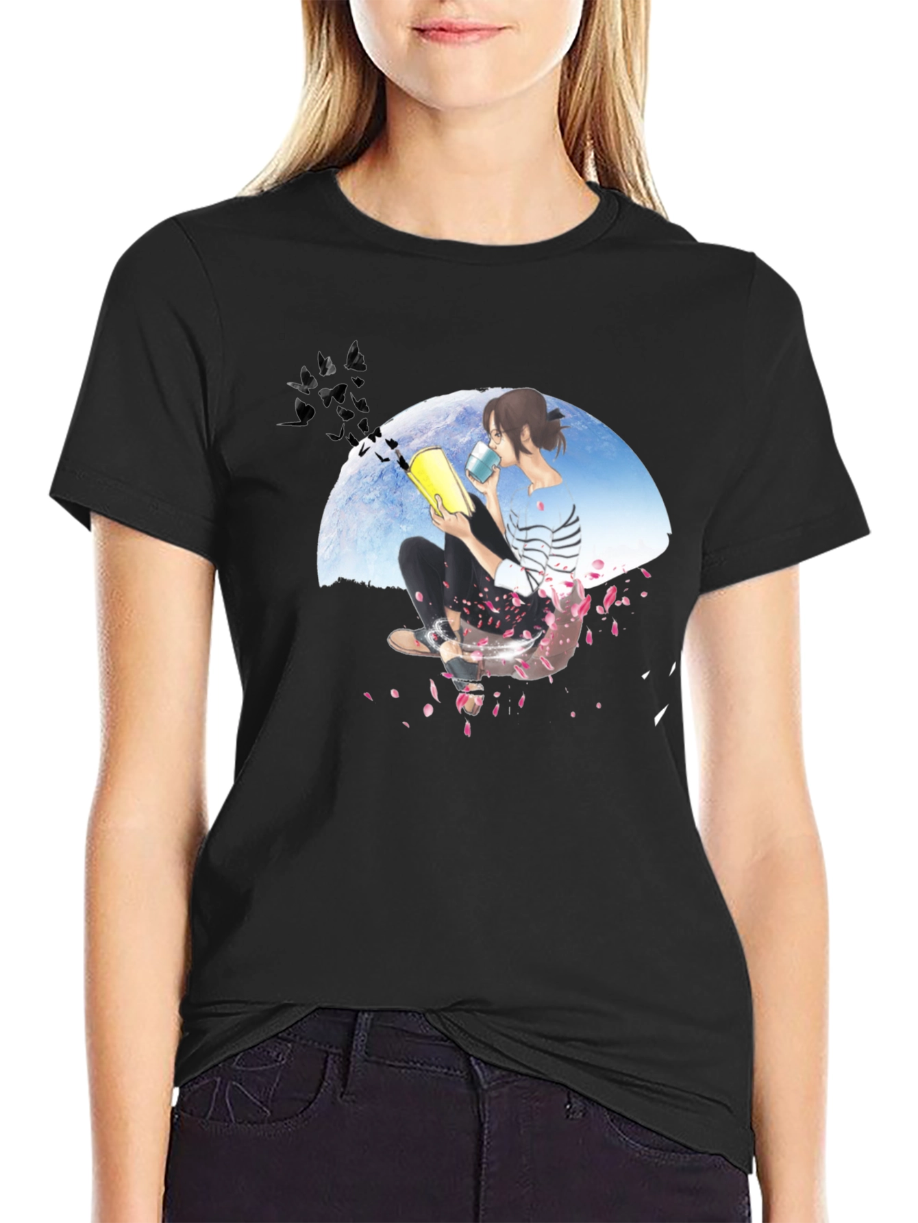 Relaxed Reader T-Shirt - Stylish Comfort