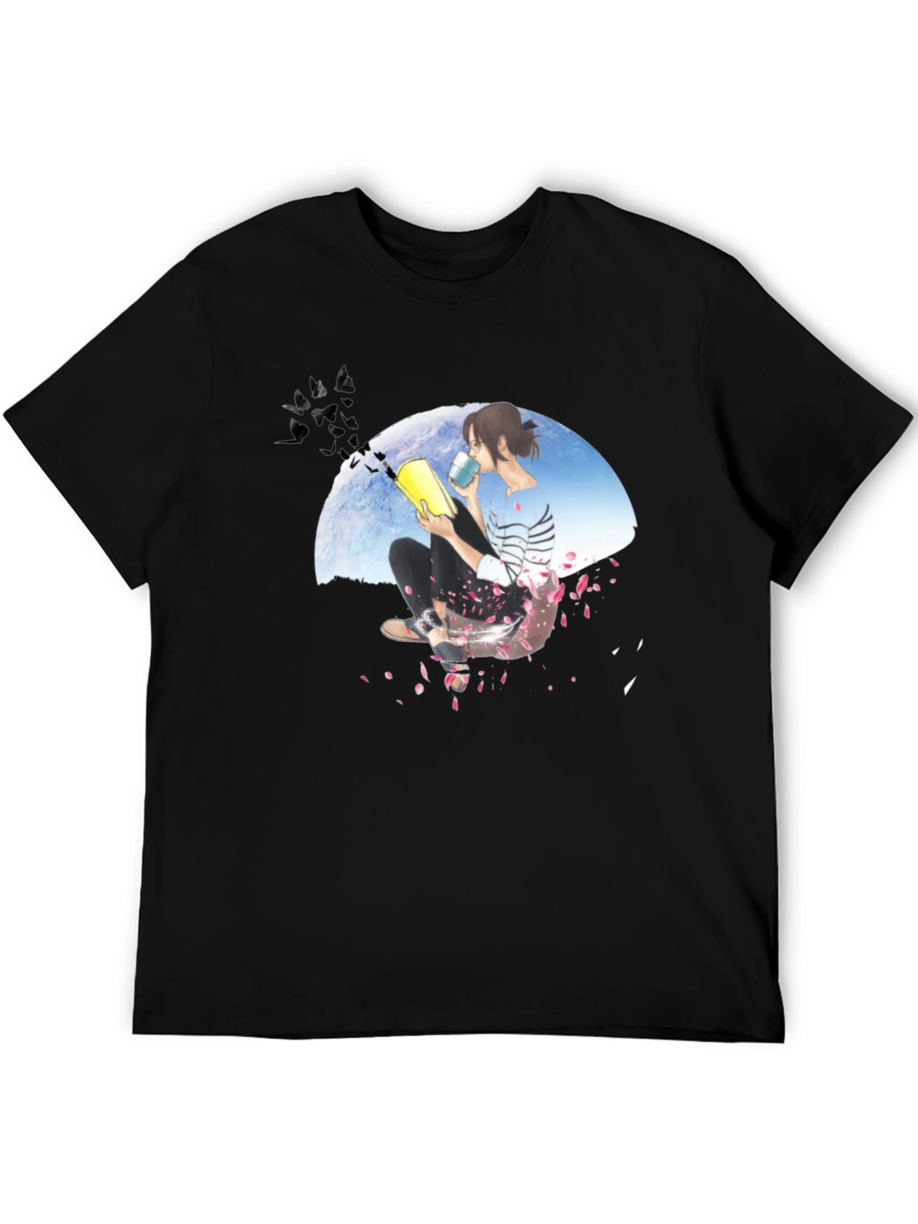 Relaxed Reader T-Shirt - Stylish Comfort