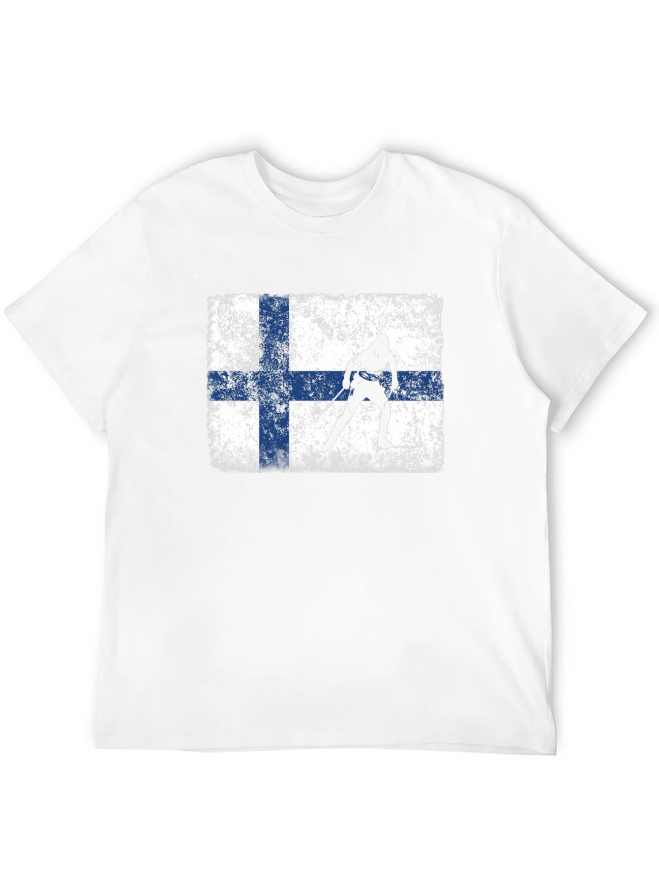 Finland Flag Biathlon T-Shirt
