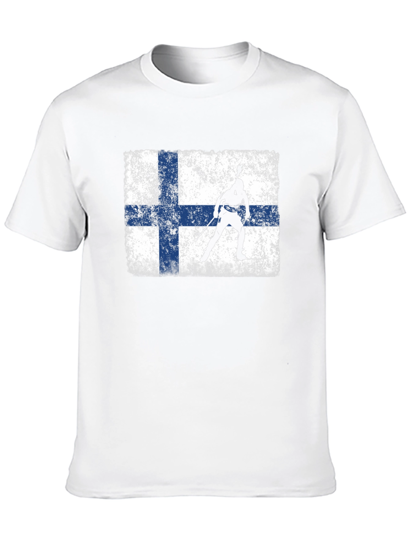 Finland Flag Biathlon T-Shirt