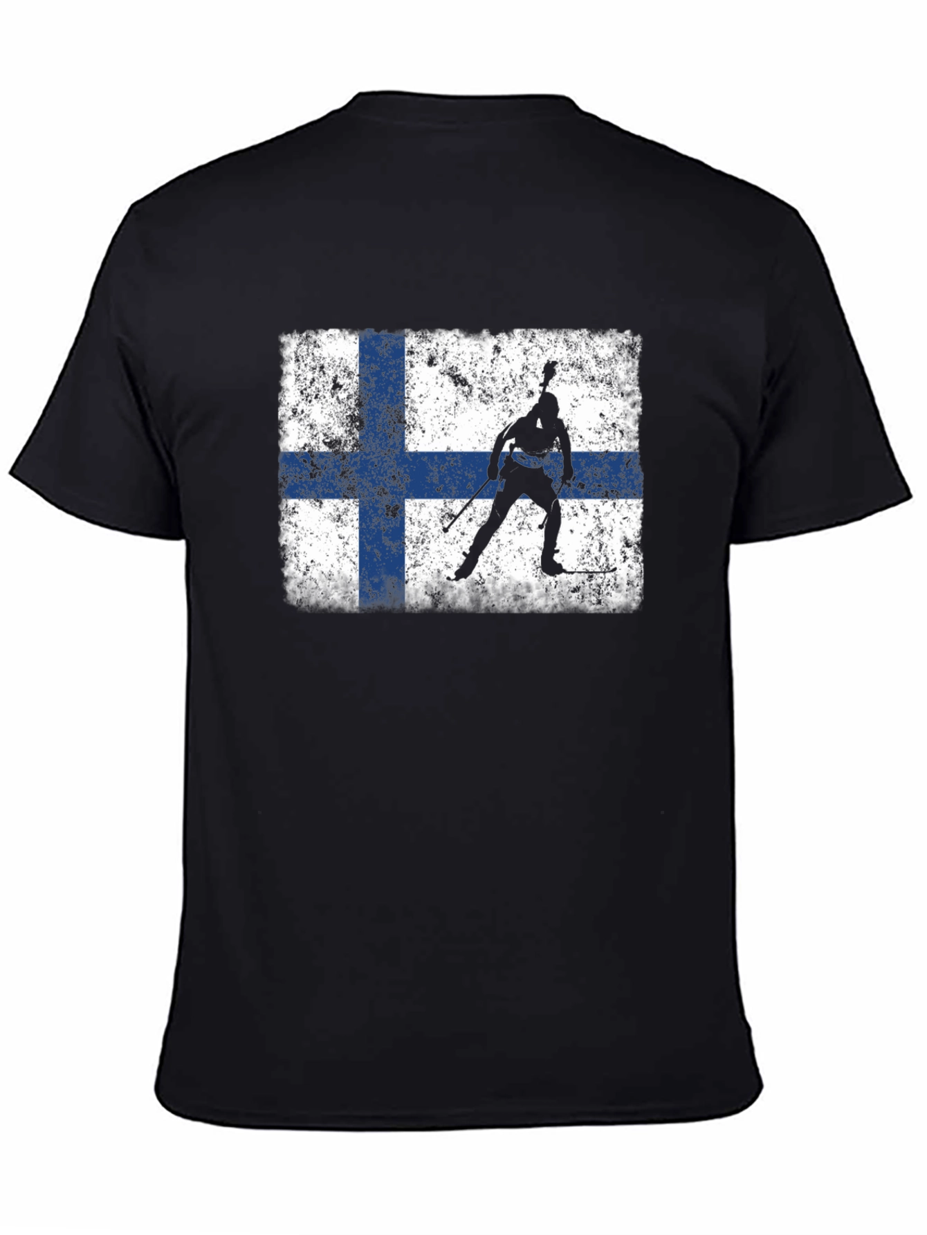 Finland Flag Biathlon T-Shirt
