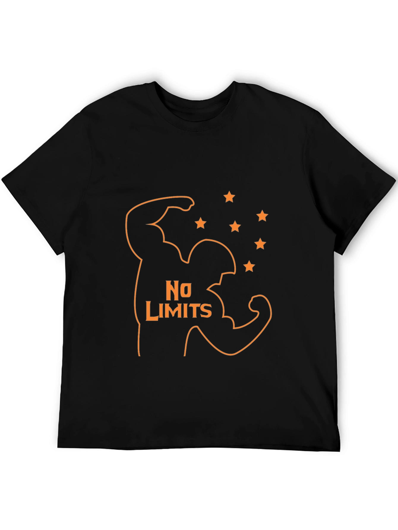 No Limits Graphic Tee - Black