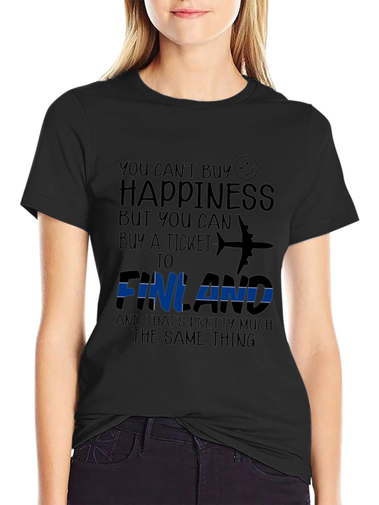 Finland Happiness Graphic Tee
