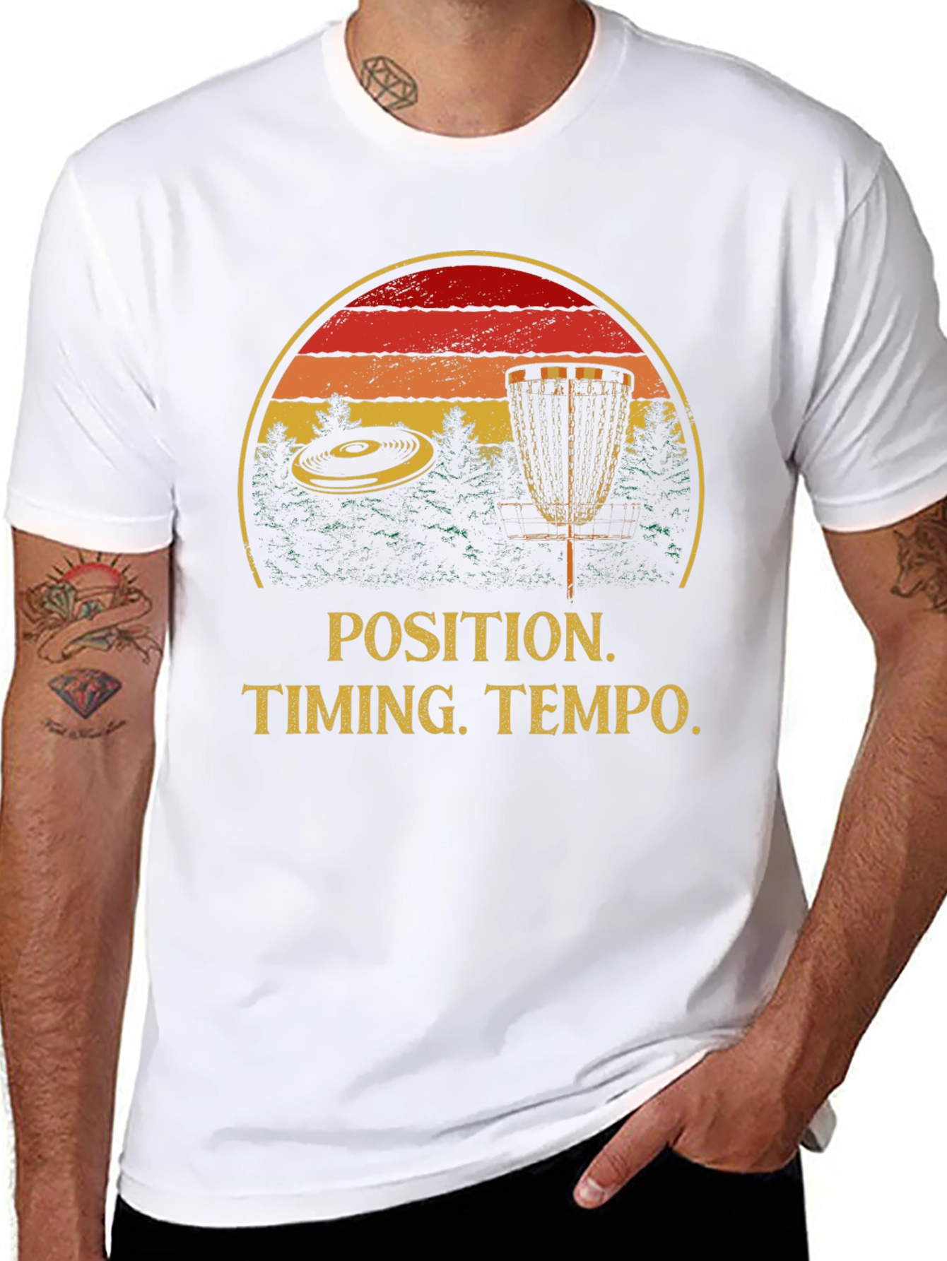 Disc Golf Position Timing Tempo Tee