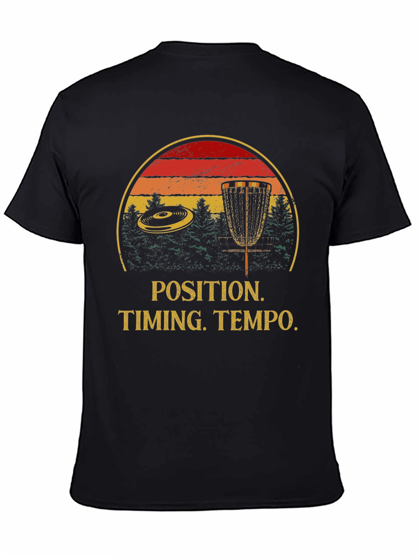Disc Golf Position Timing Tempo Tee