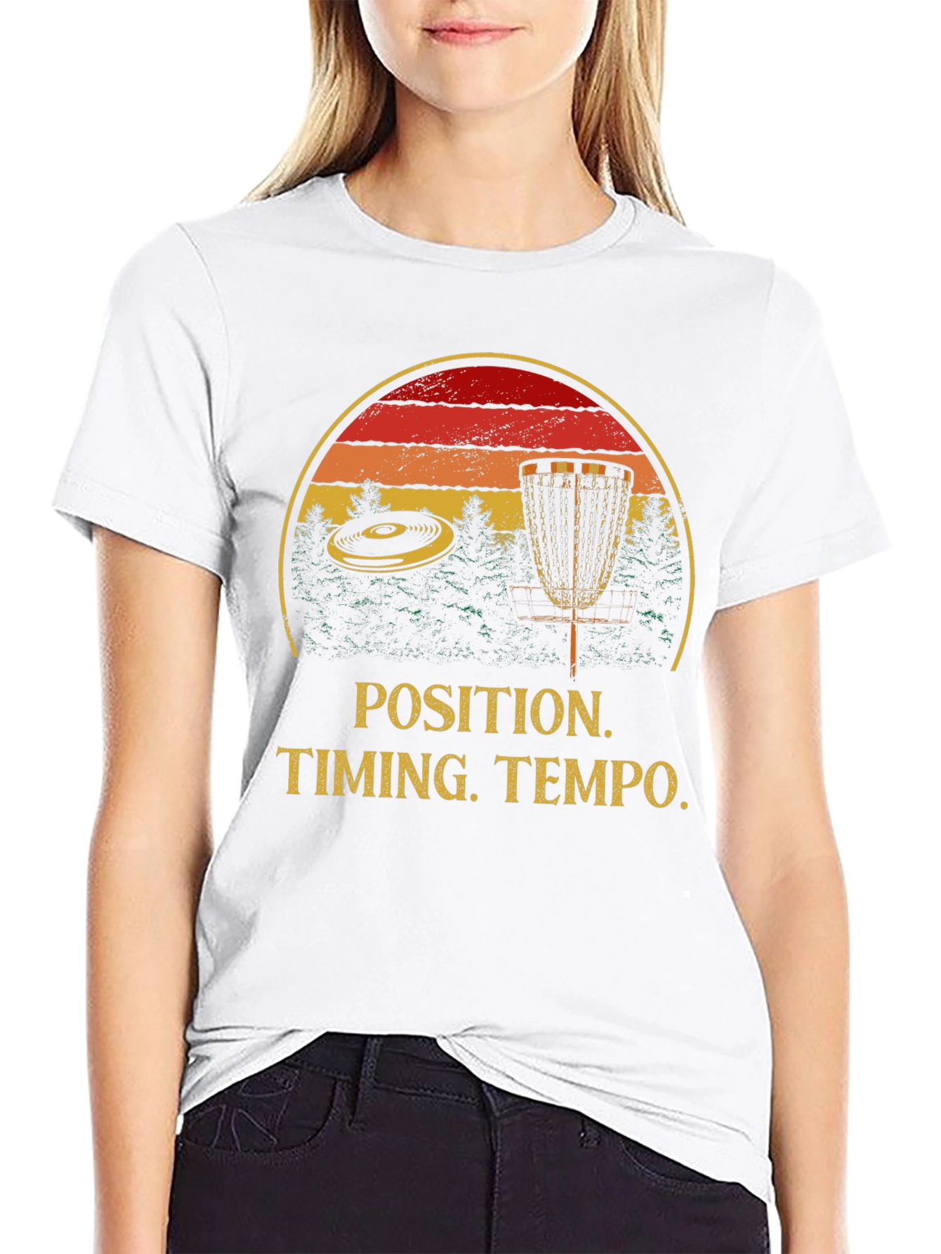 Disc Golf Position Timing Tempo Tee