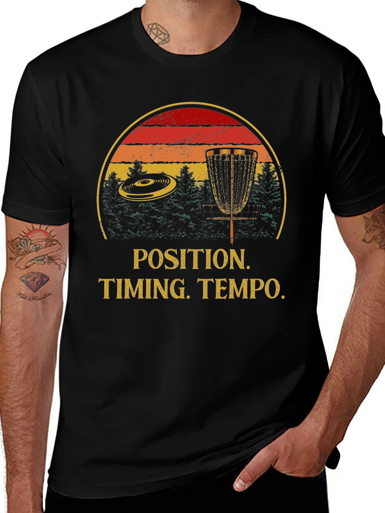 Disc Golf Position Timing Tempo Tee
