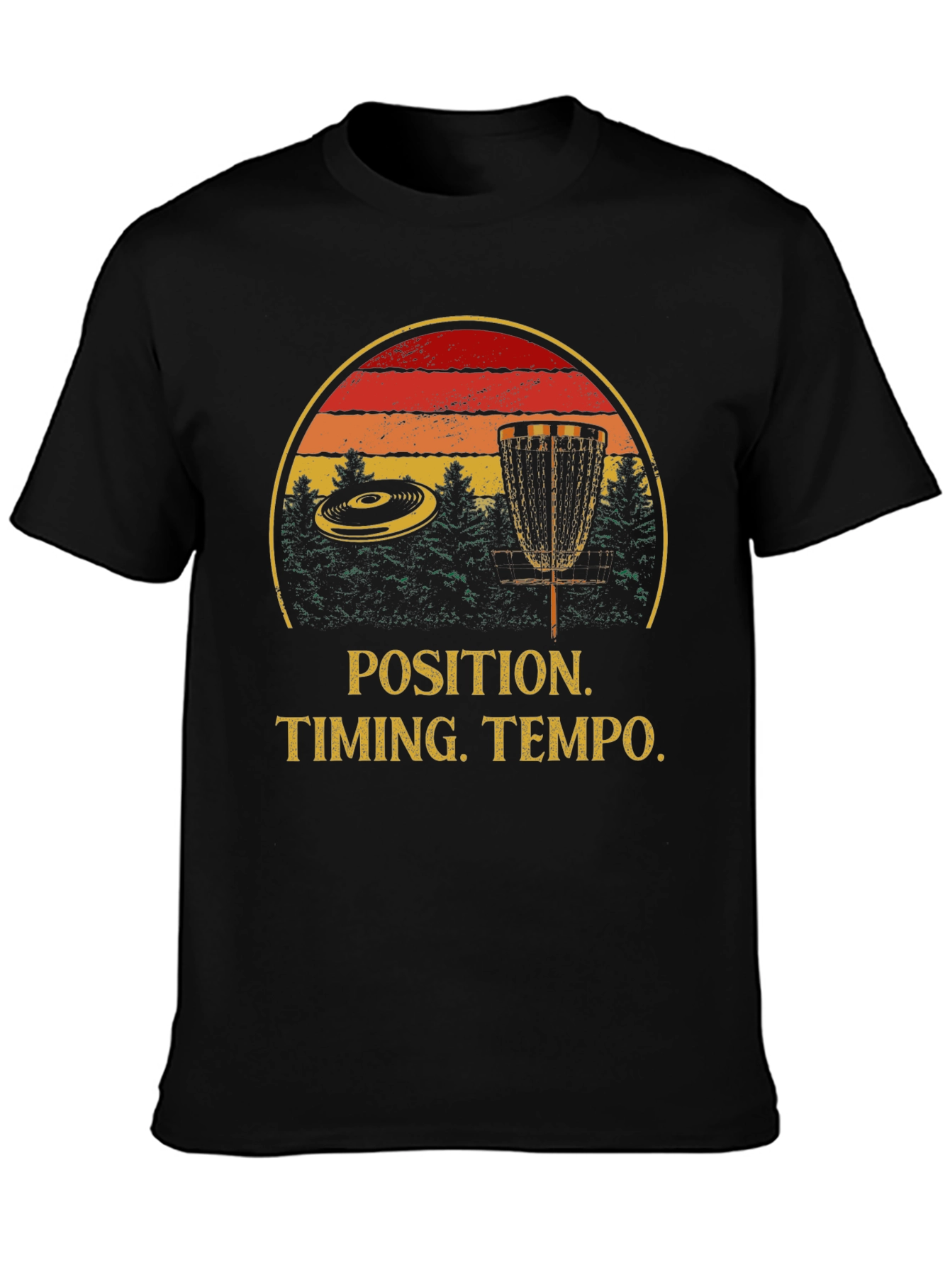 Disc Golf Position Timing Tempo Tee