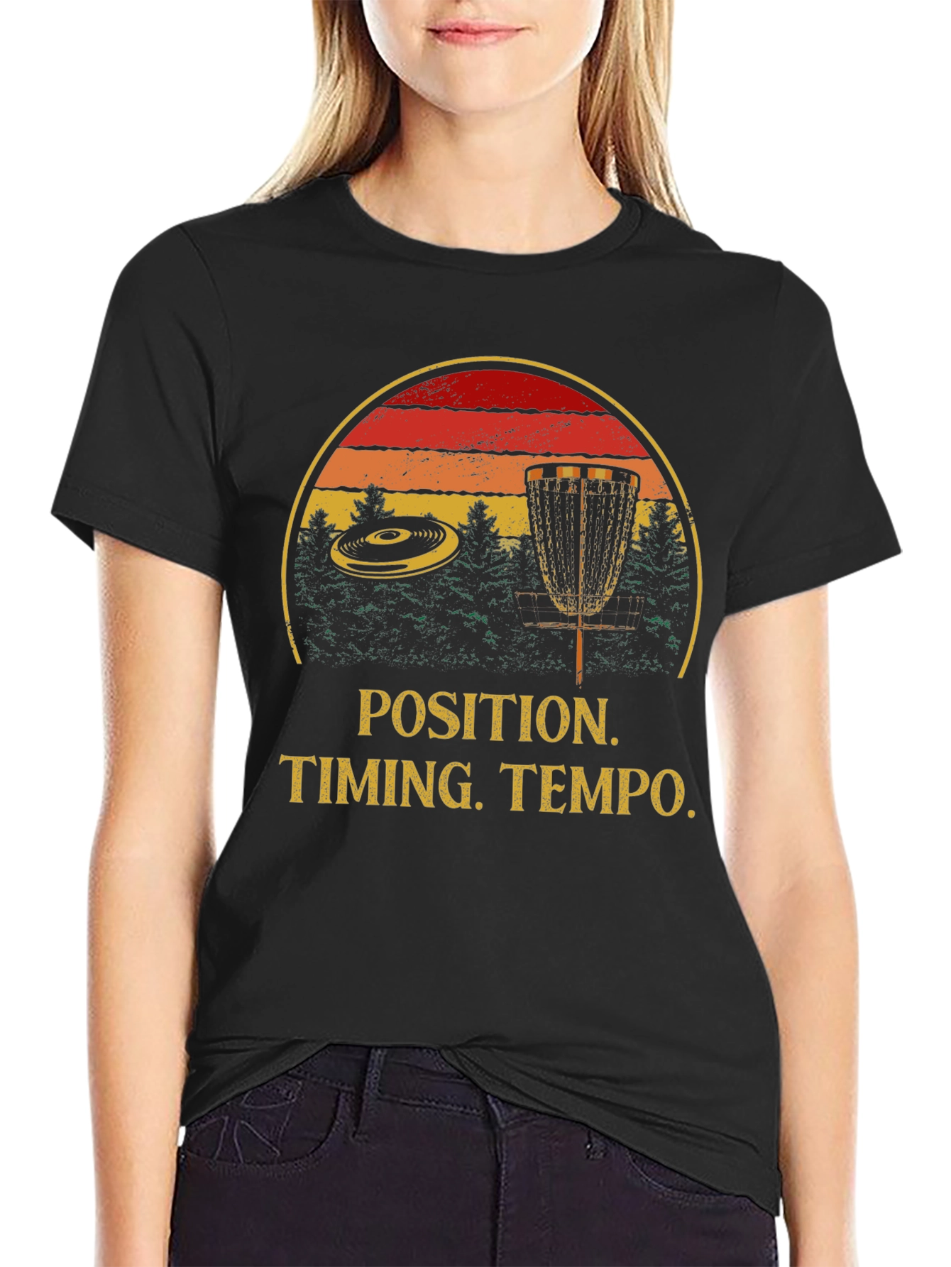 Disc Golf Position Timing Tempo Tee