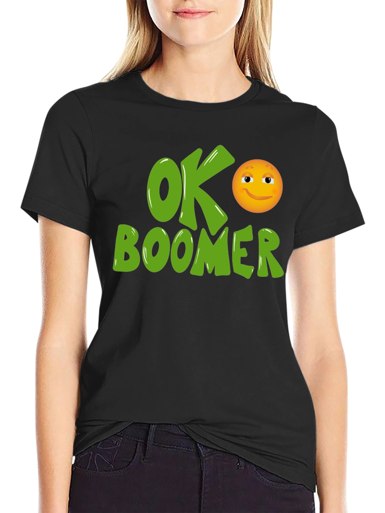 Ok Boomer T-Shirt - Funny Sarcastic Meme Tee