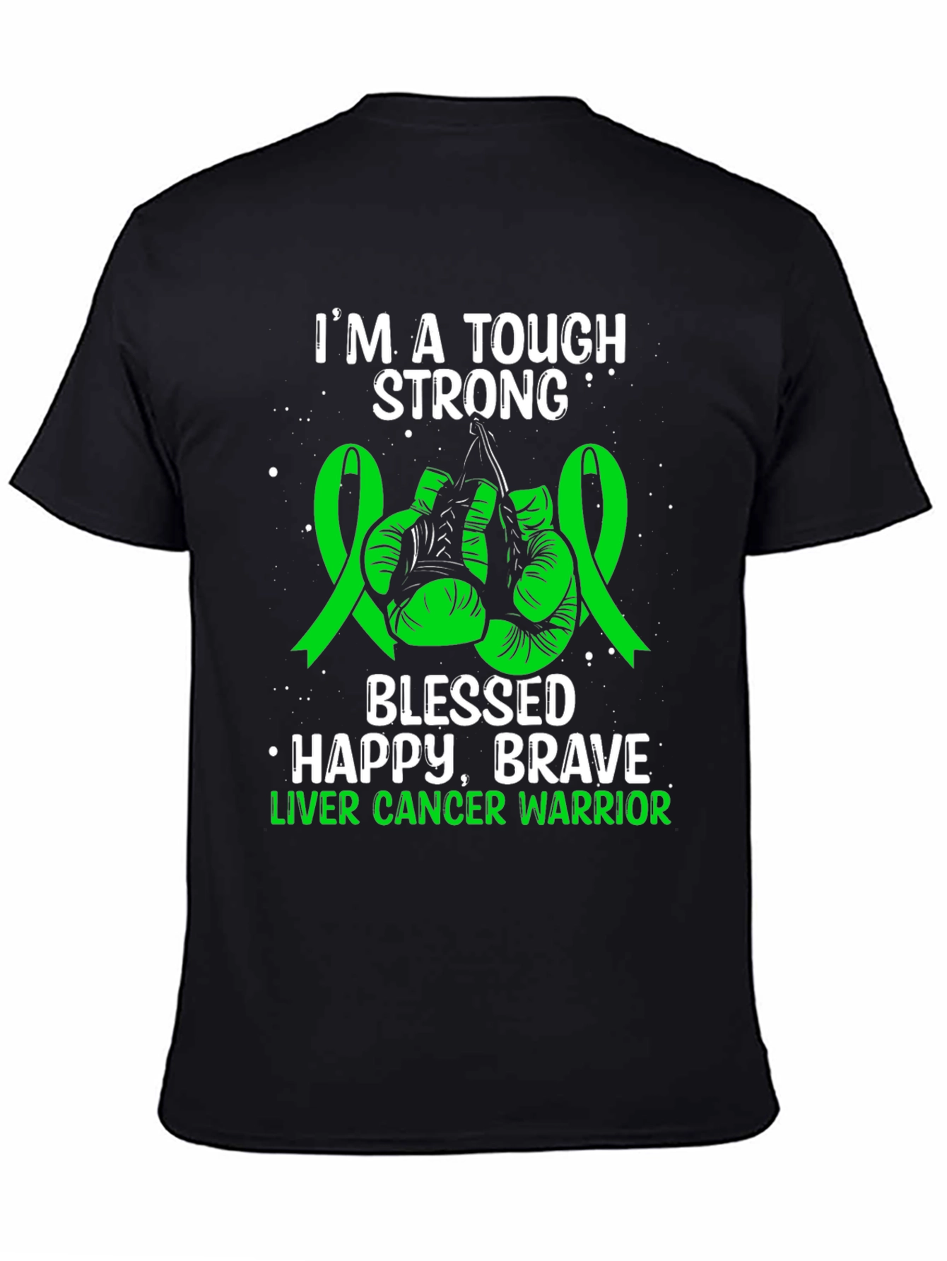 Tough Strong Liver Cancer Warrior T-Shirt