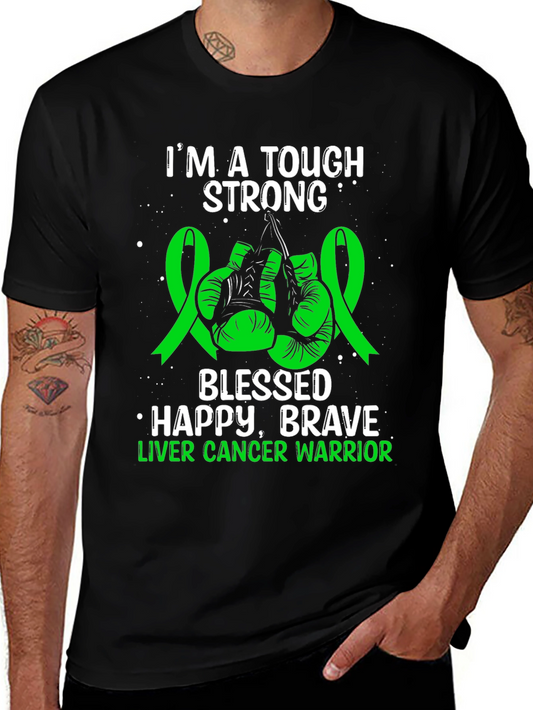 Tough Strong Liver Cancer Warrior T-Shirt
