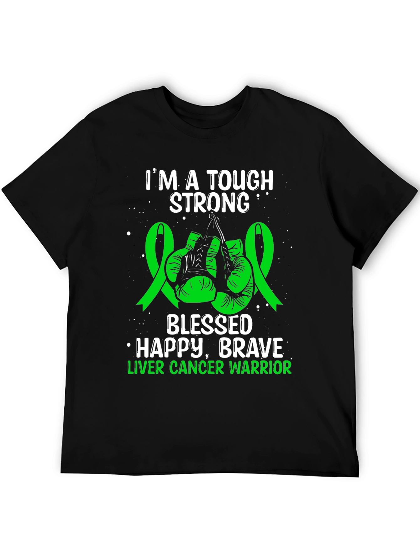 Tough Strong Liver Cancer Warrior T-Shirt