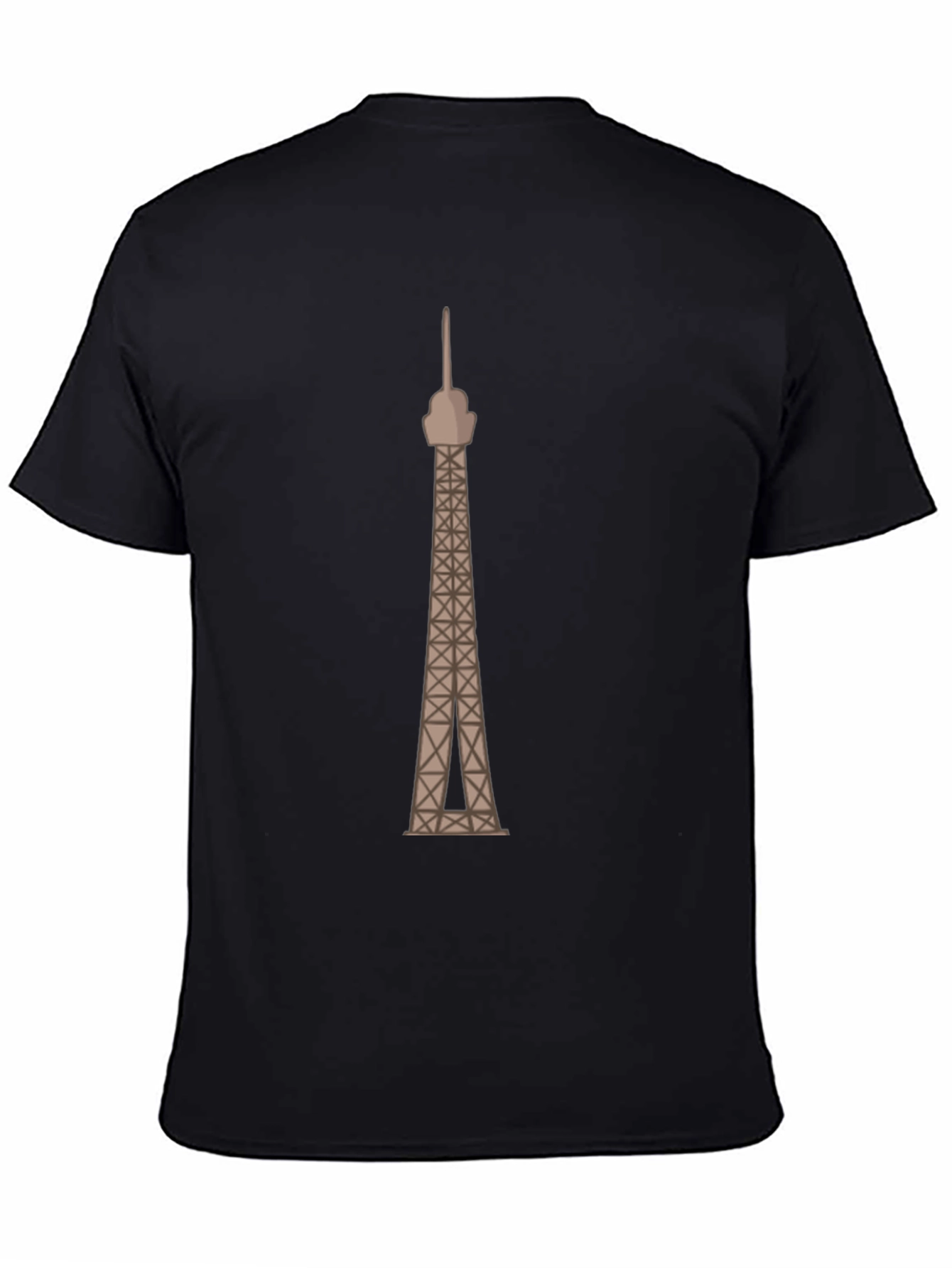 Eiffel Tower Graphic Tee - Cool Cityscape Shirt