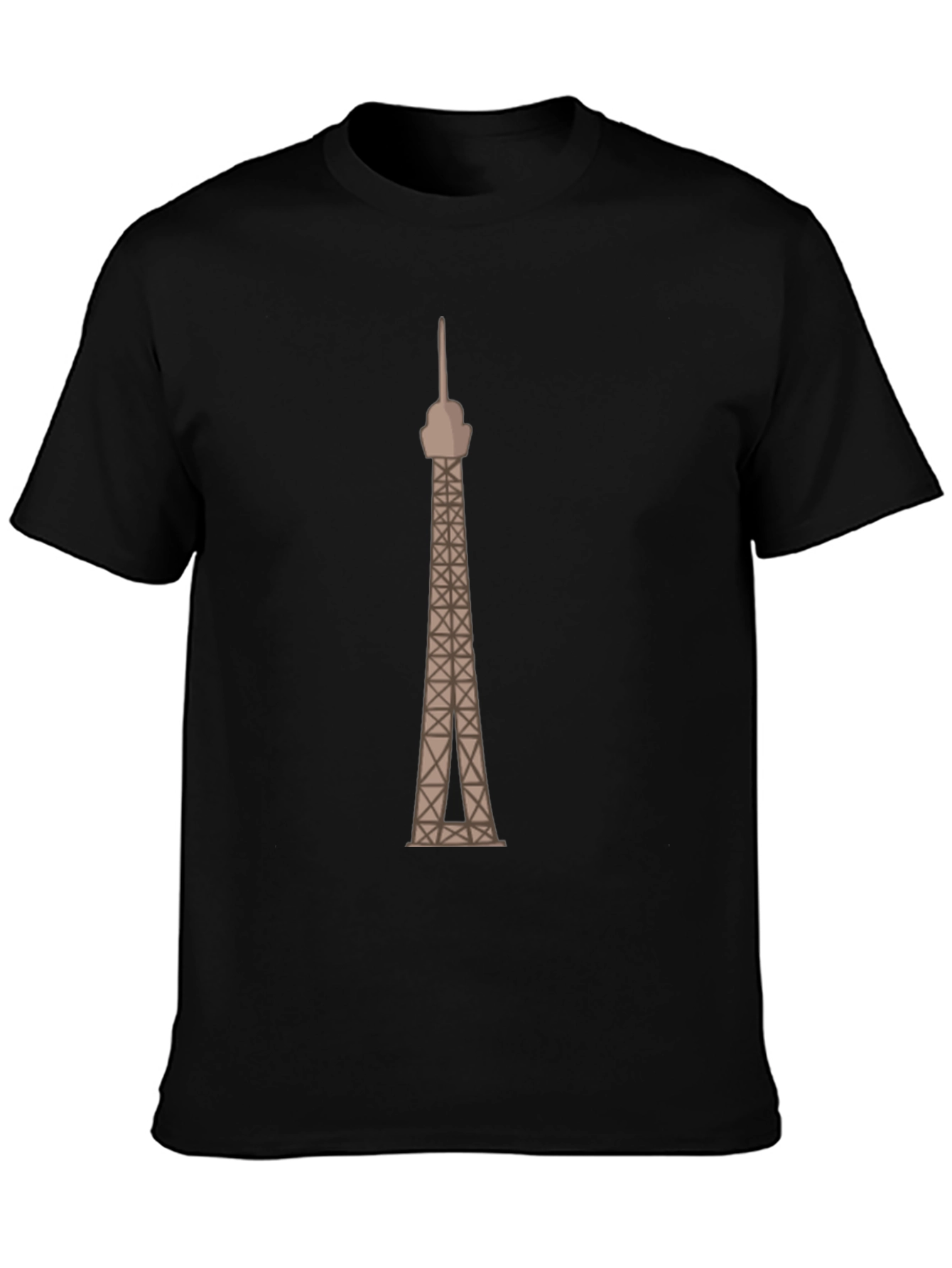 Eiffel Tower Graphic Tee - Cool Cityscape Shirt