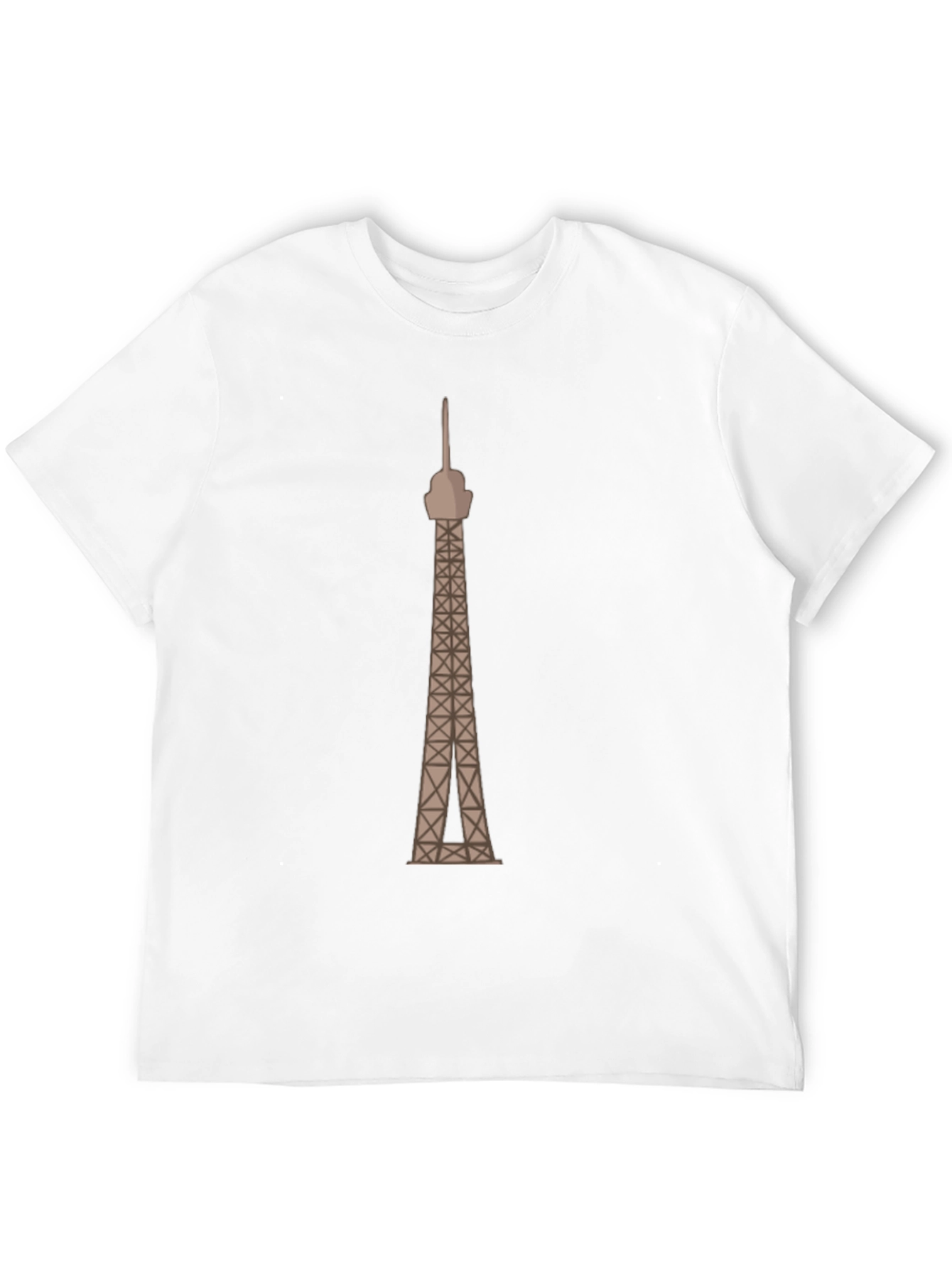 Eiffel Tower Graphic Tee - Cool Cityscape Shirt