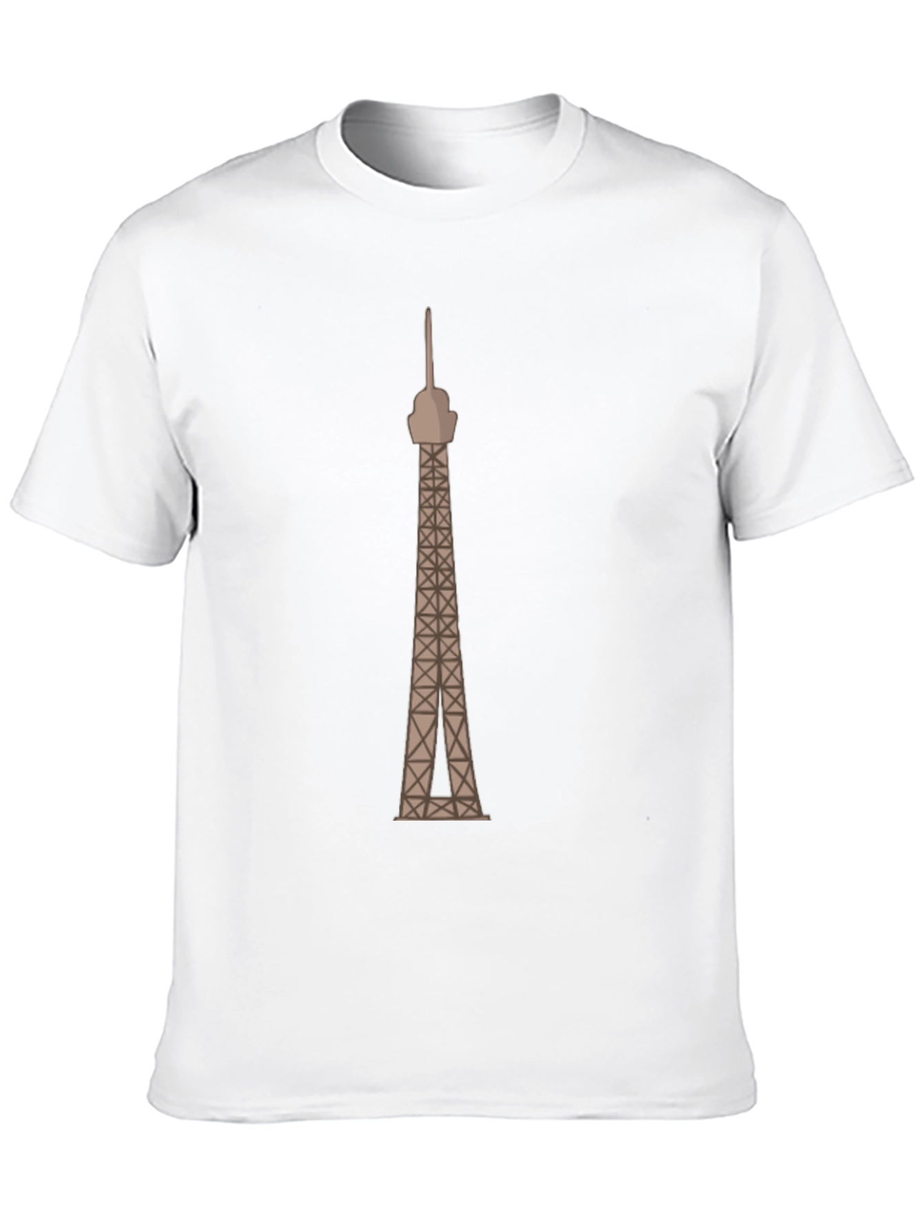 Eiffel Tower Graphic Tee - Cool Cityscape Shirt