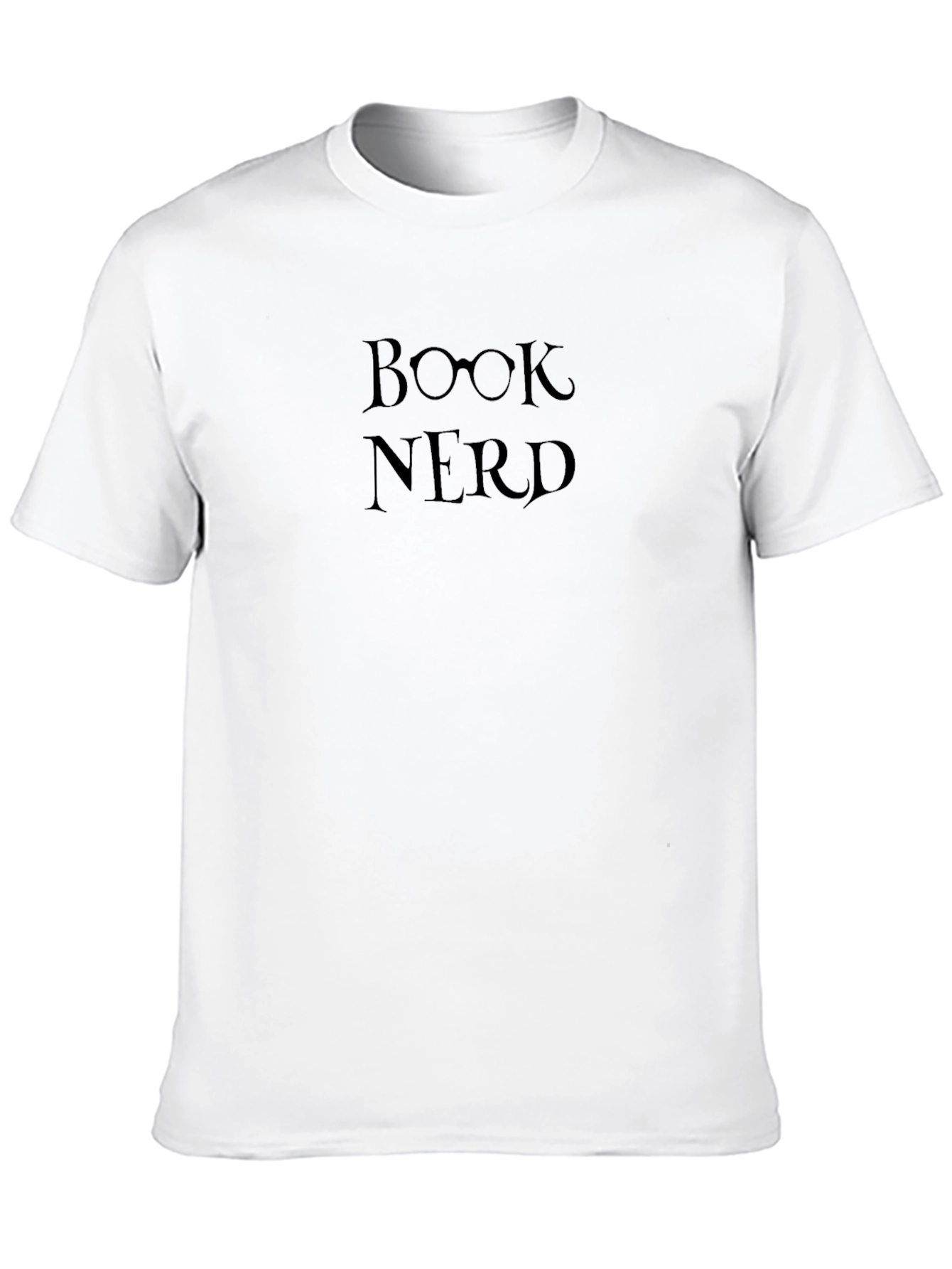 Book Nerd Black T-Shirt -  Reader Apparel