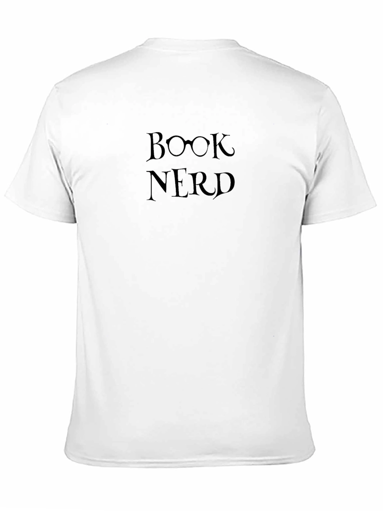 Book Nerd Black T-Shirt -  Reader Apparel