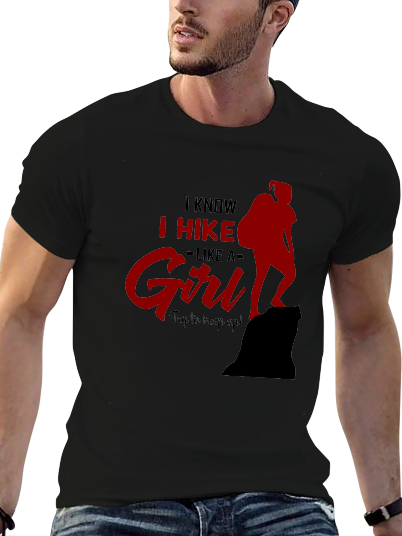 I Hike Like A Girl T-Shirt