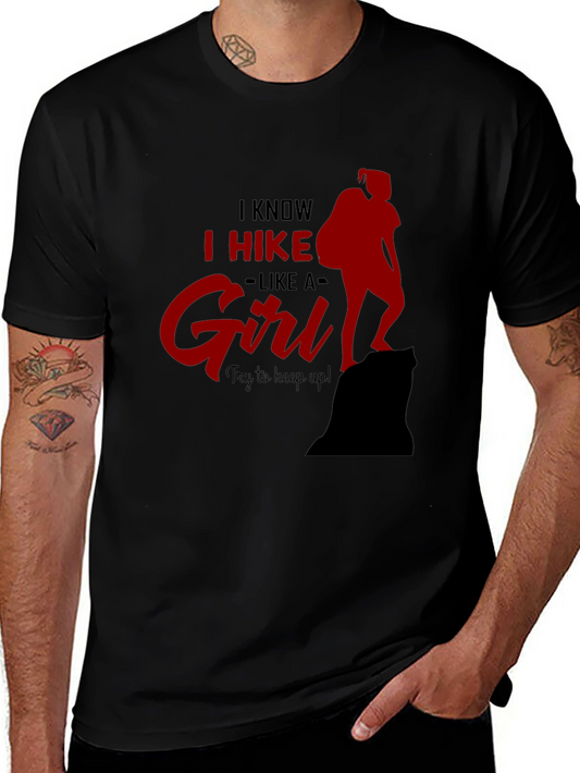 I Hike Like A Girl T-Shirt