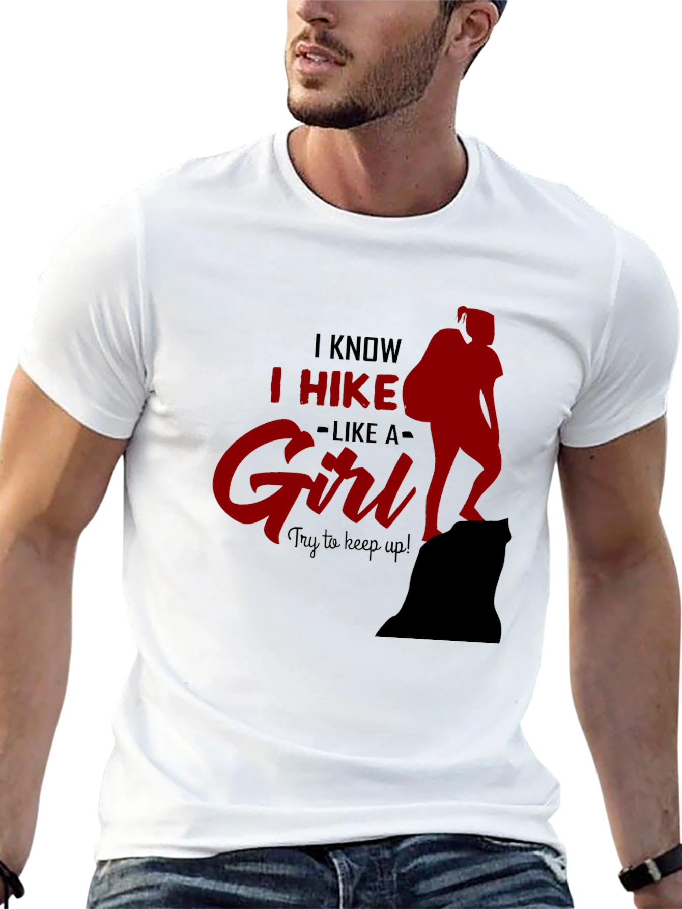 I Hike Like A Girl T-Shirt