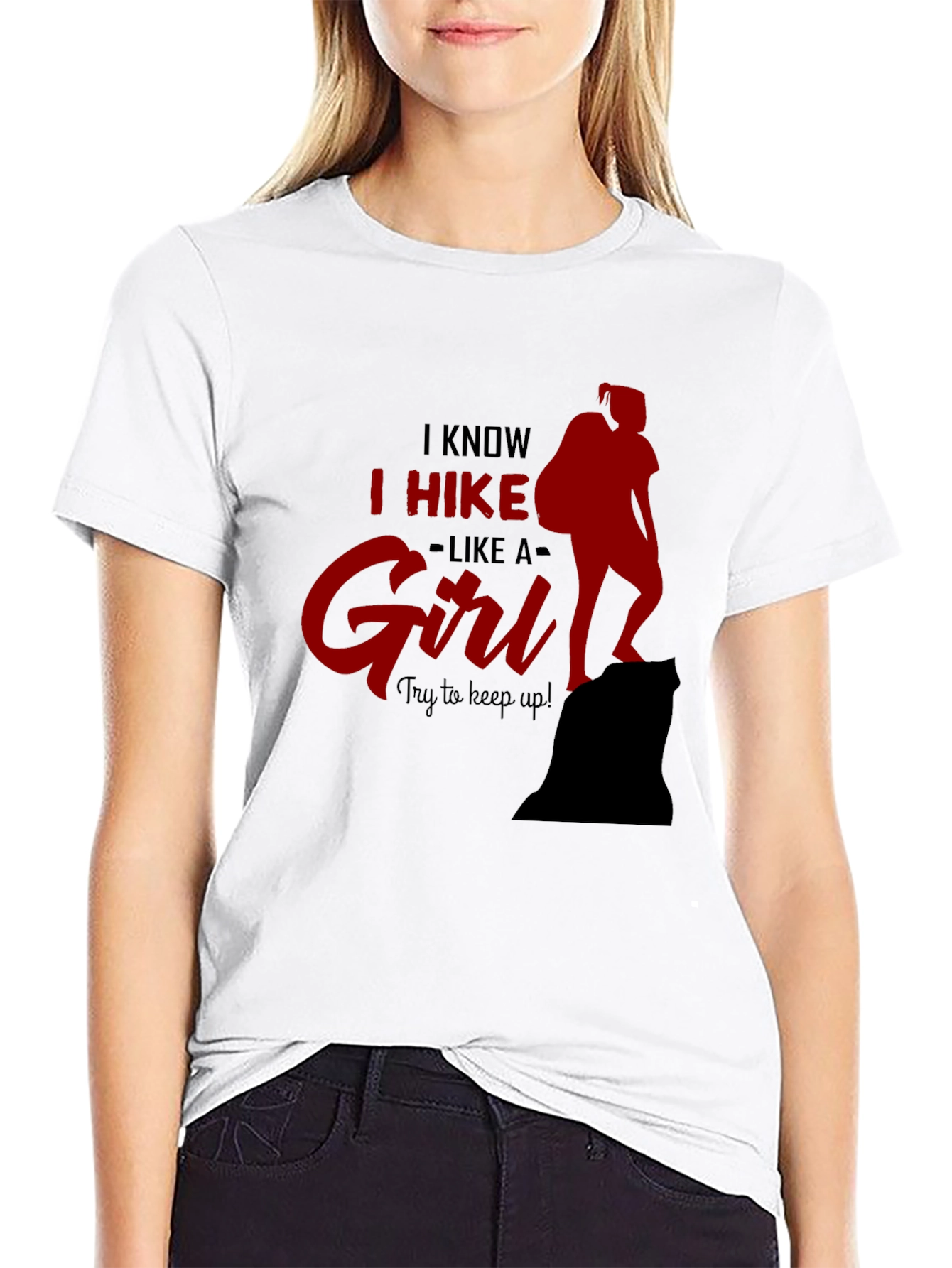 I Hike Like A Girl T-Shirt