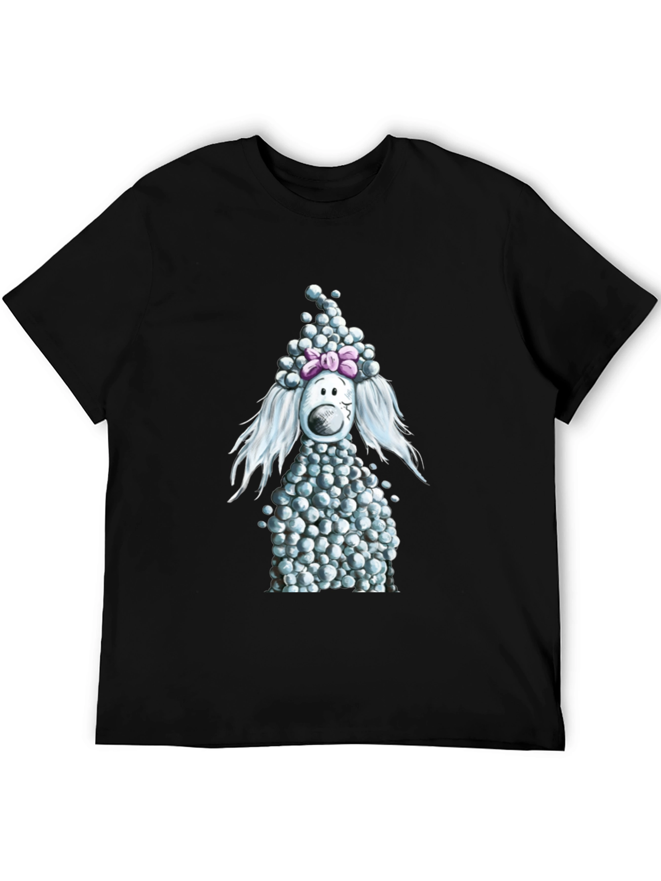 Poodle Bubble T-Shirt - Cute Cartoon Dog Tee