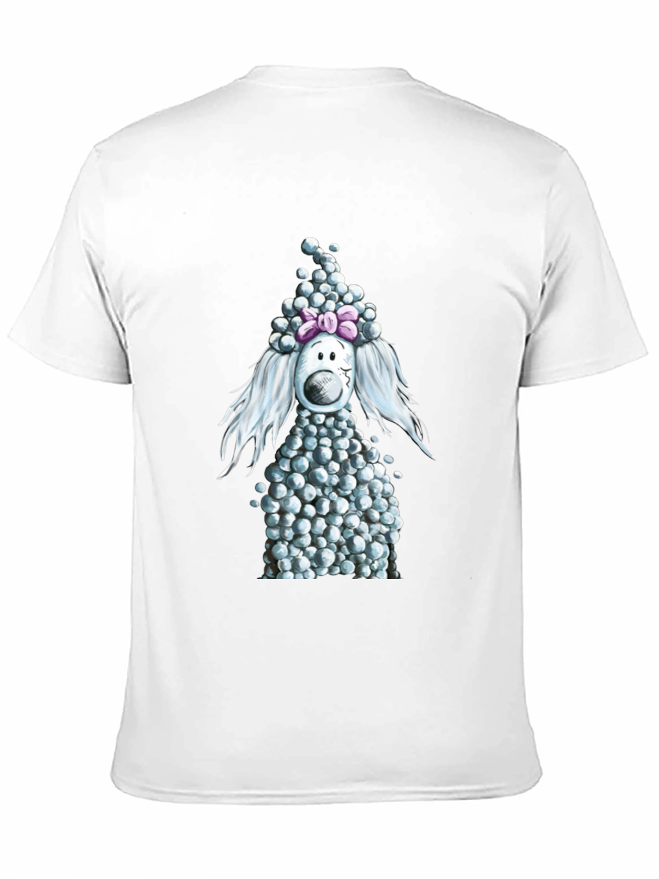 Poodle Bubble T-Shirt - Cute Cartoon Dog Tee