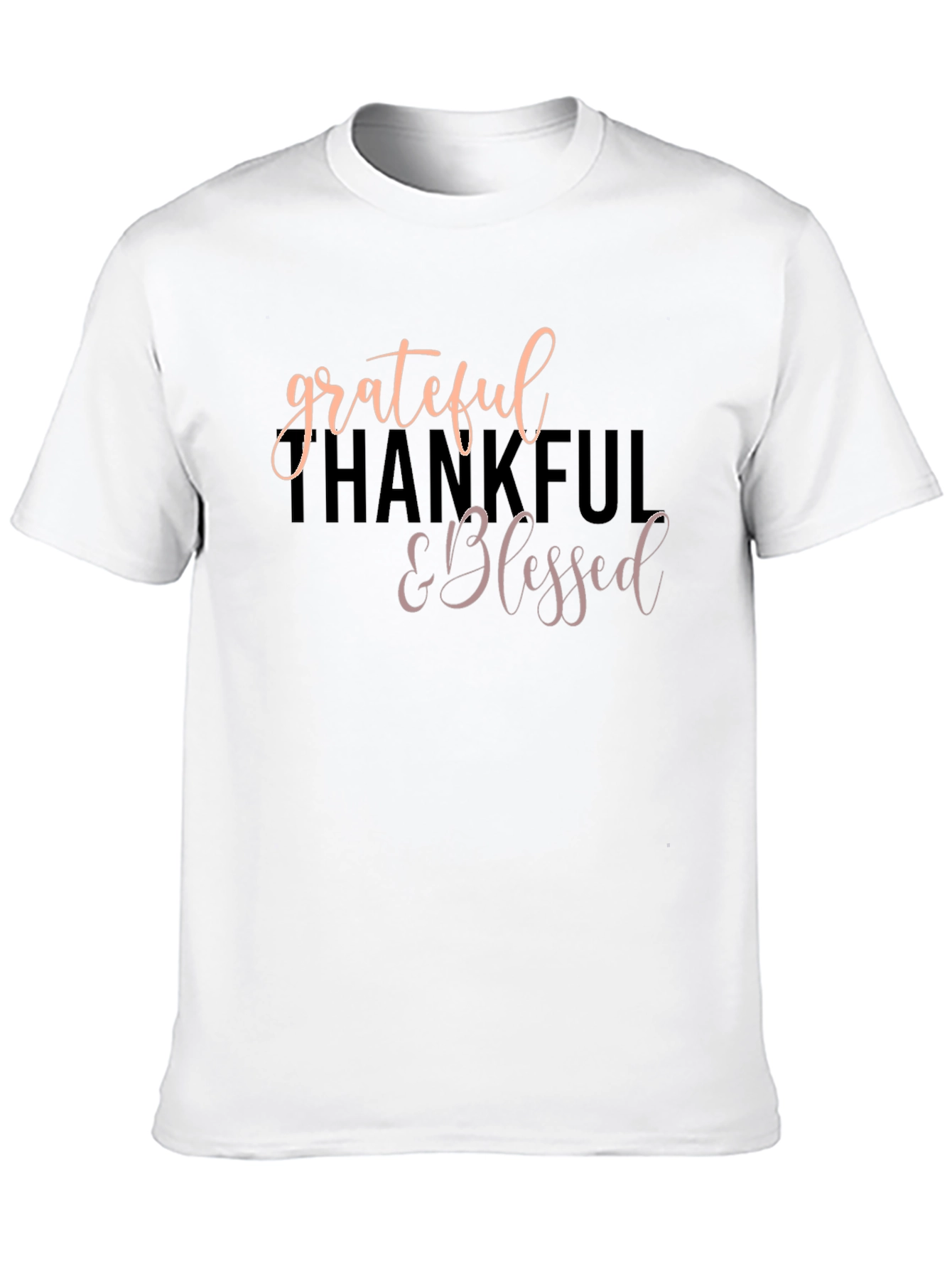 Grateful Thankful & Blessed T-Shirt