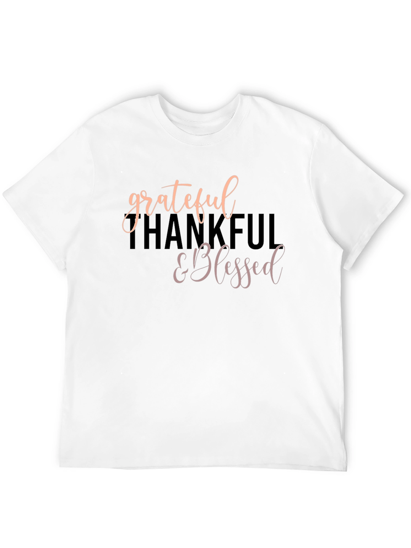 Grateful Thankful & Blessed T-Shirt