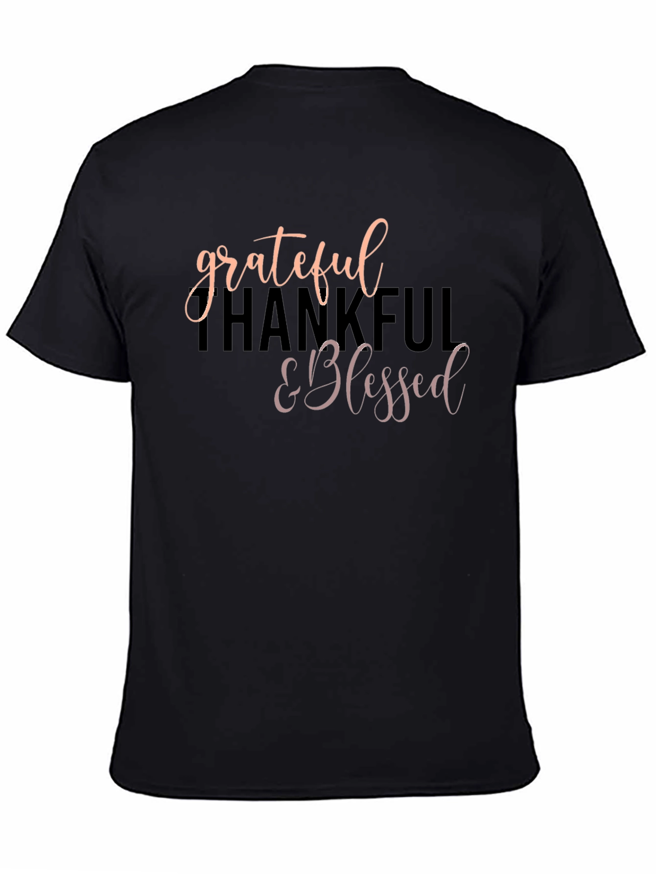 Grateful Thankful & Blessed T-Shirt