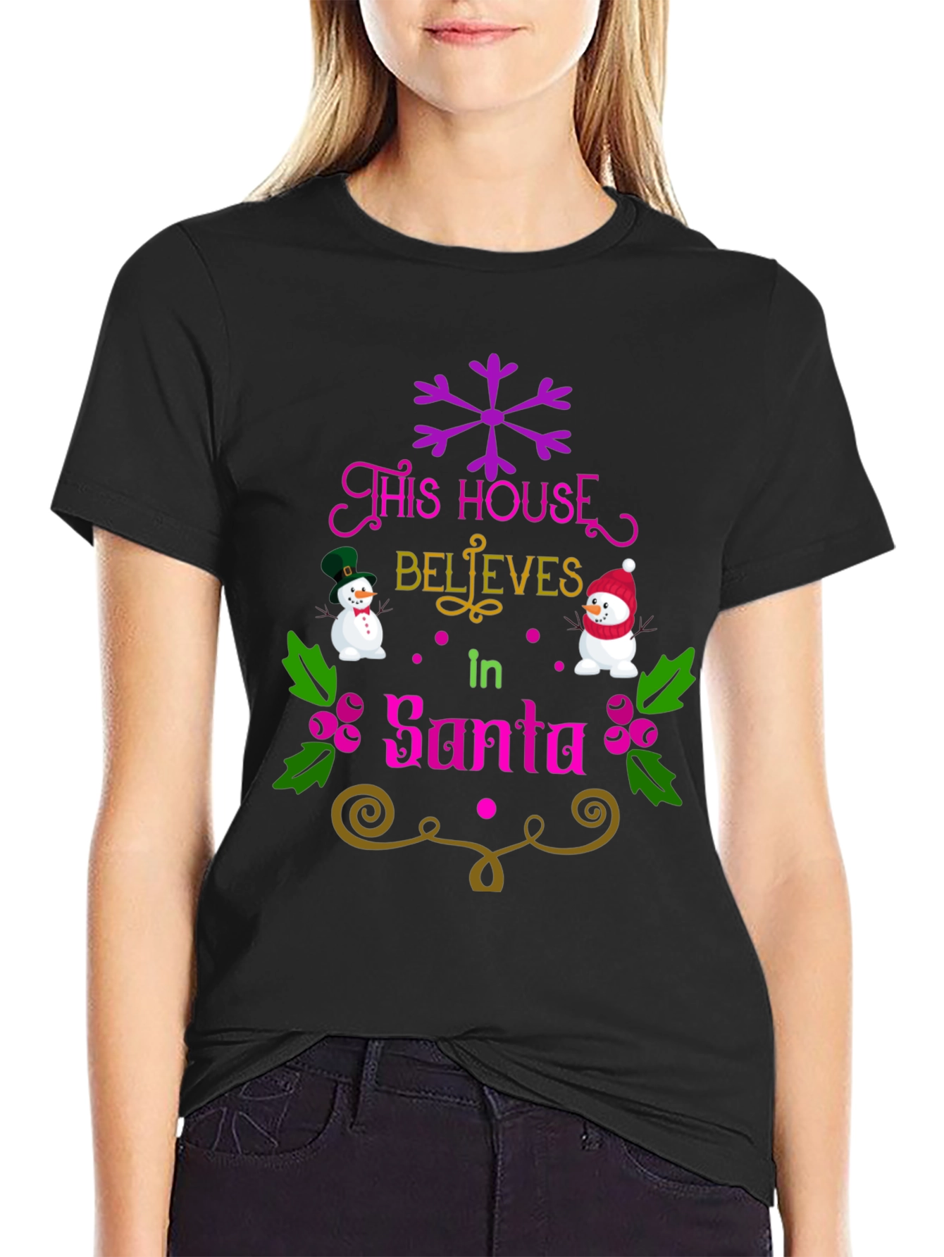 Festive This House Believes Christmas Tee