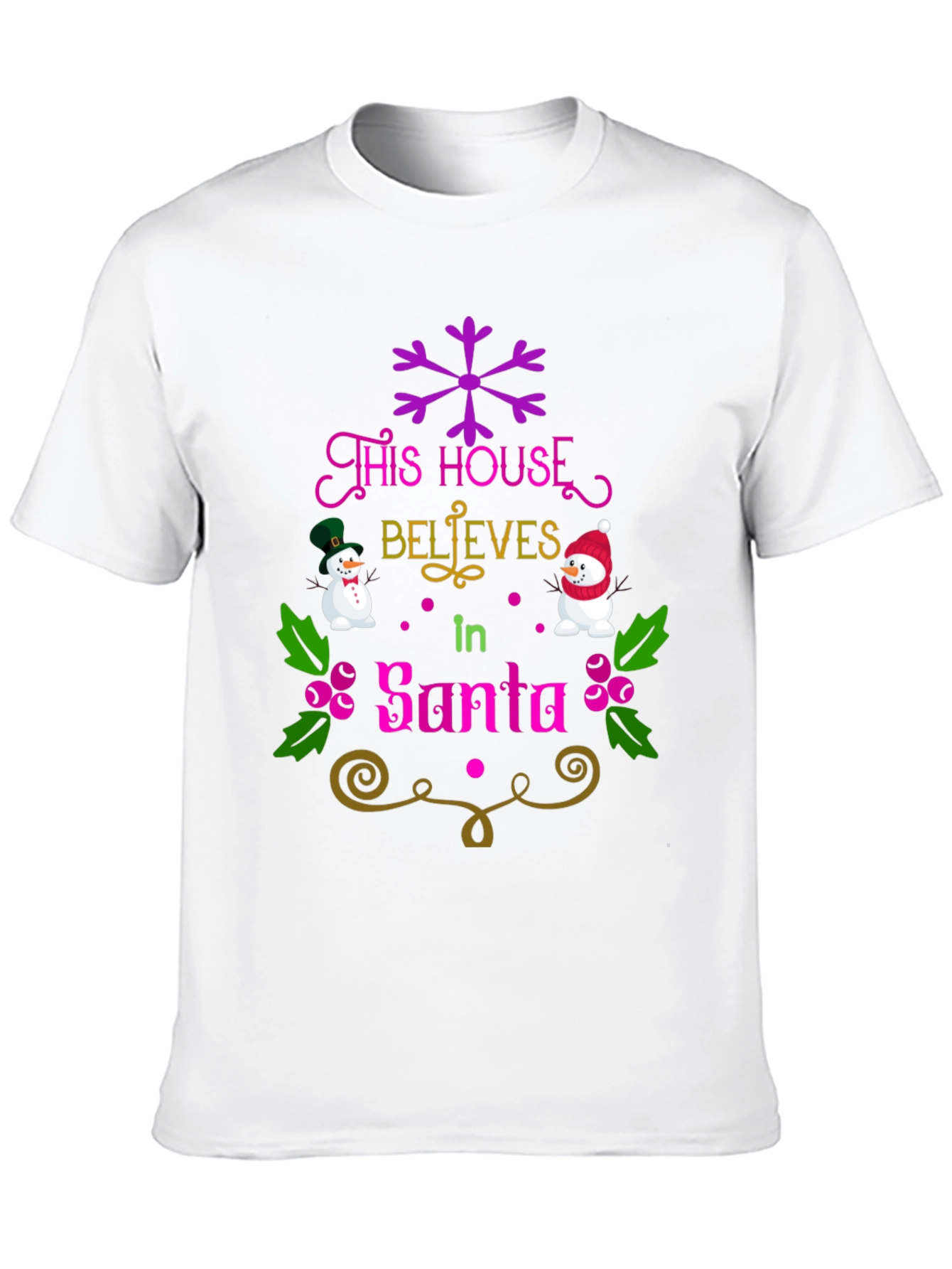 Festive This House Believes Christmas Tee