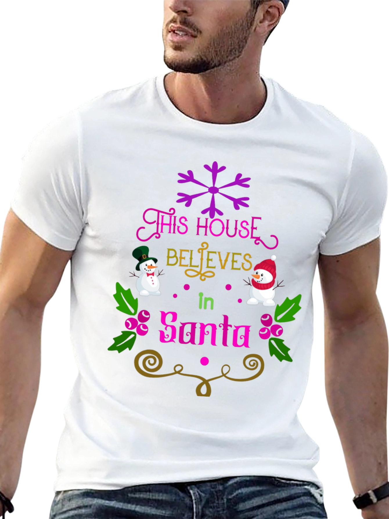 Festive This House Believes Christmas Tee