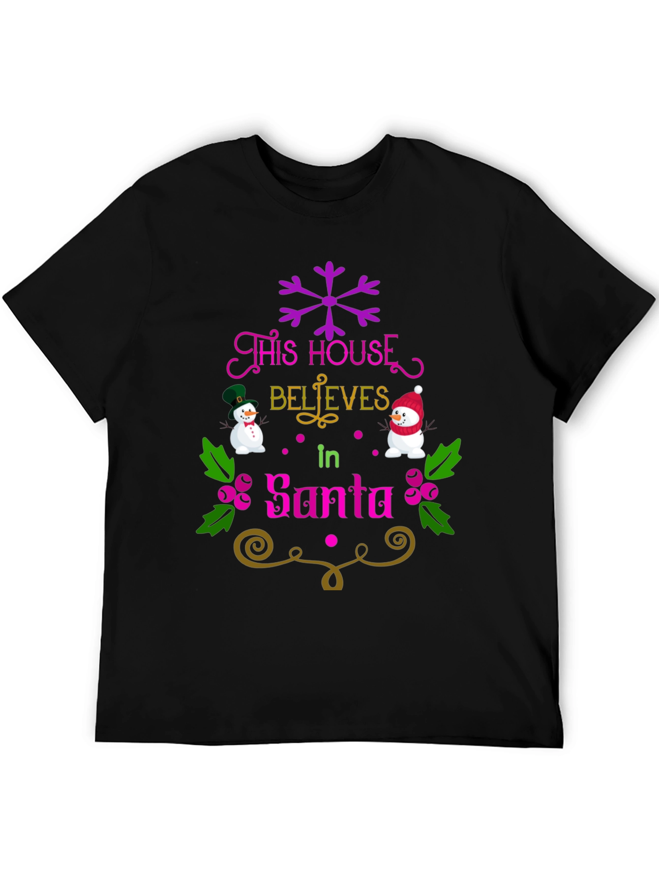 Festive This House Believes Christmas Tee